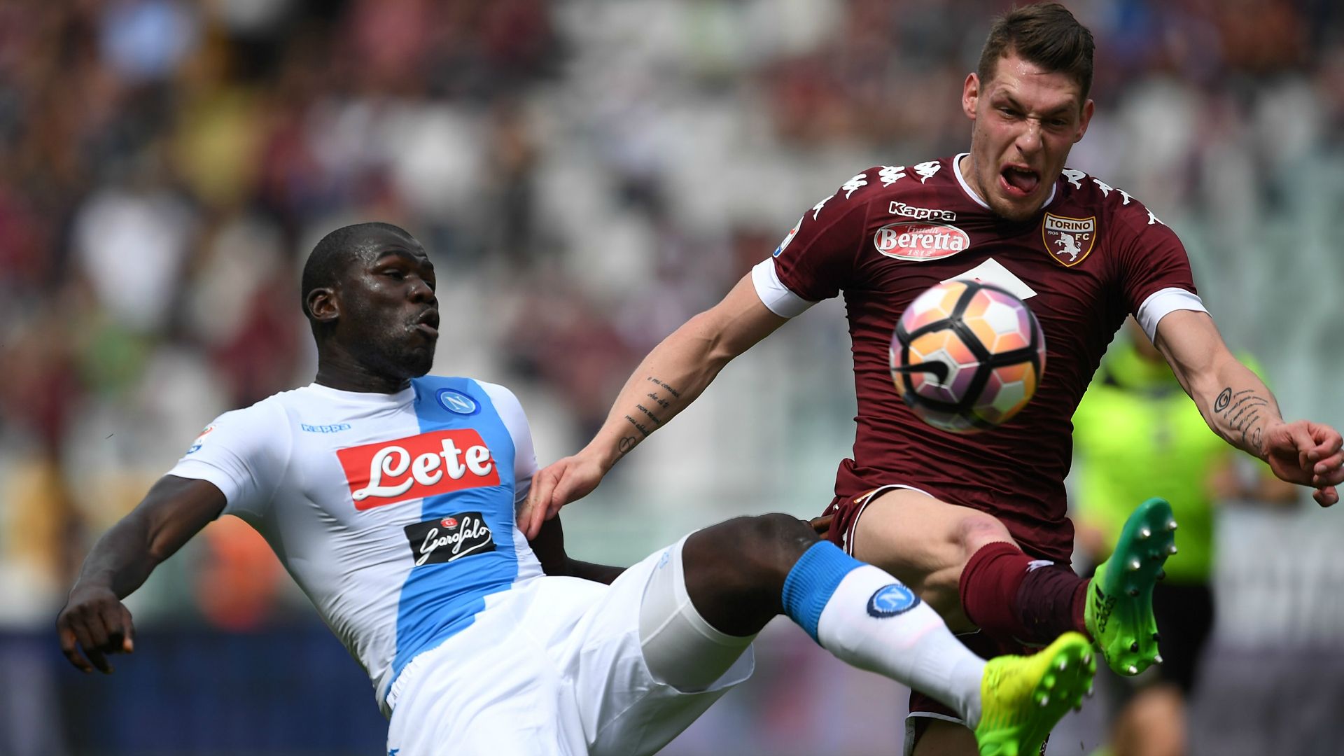 Andrea Belotti Kalidou Koulibaly Torino Napoli Serie A