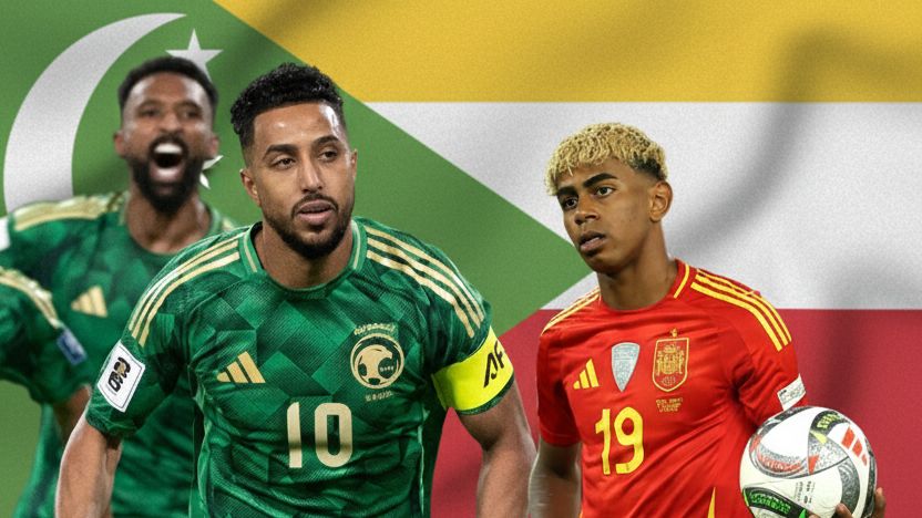 Salem Aldawsari Lamine Yamal Saudi Comoros (Goal Only)