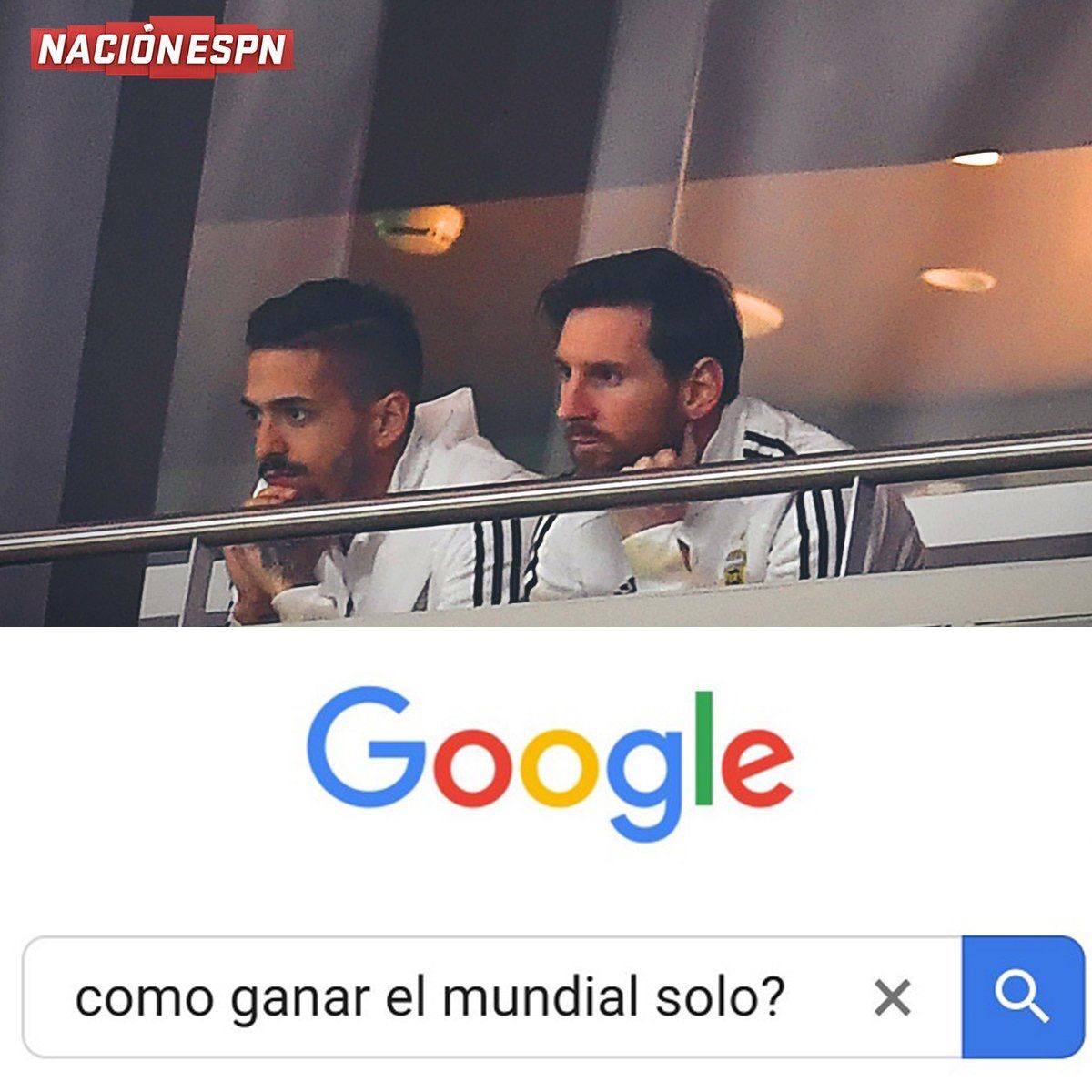 Memes España vs Argentina