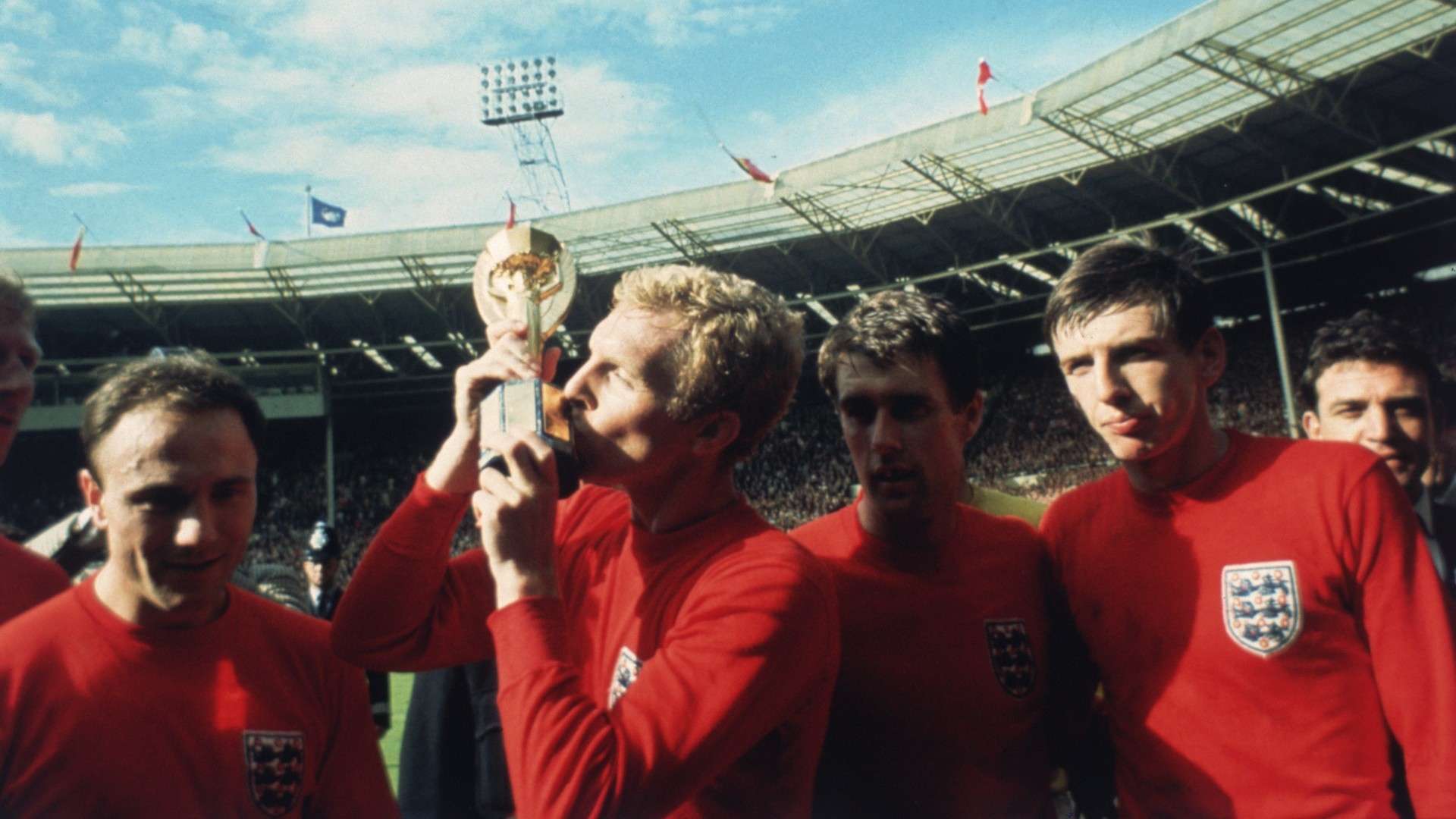 George Cohen Bobby Moore England 1966 World Cup