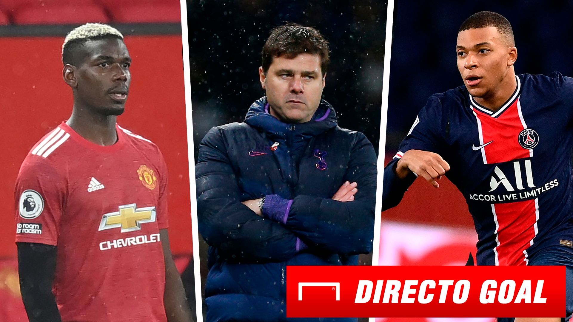 Pogba, Pochettino y Mbappé