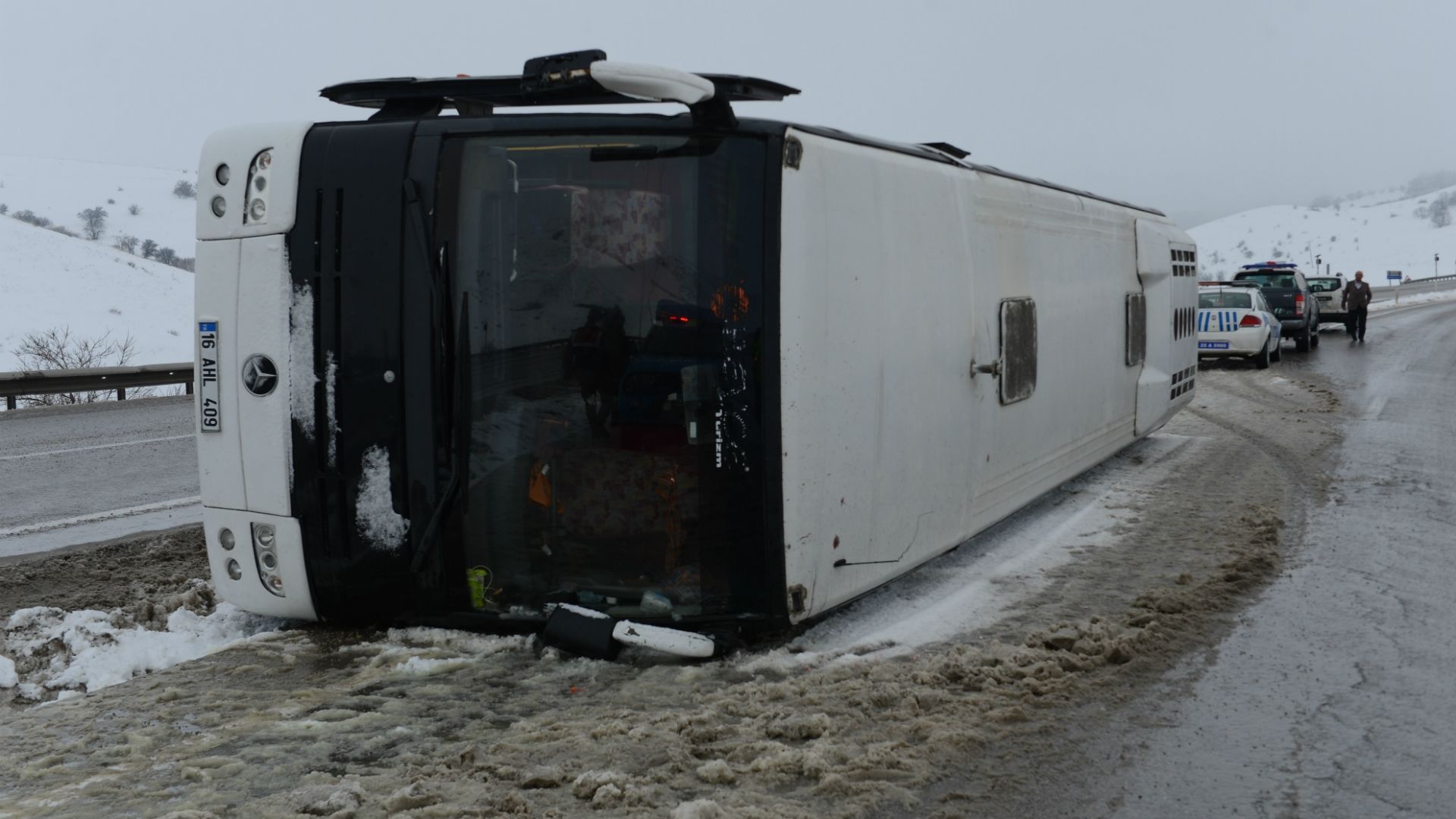 Bursaspor Fan Bus Accident 02222020