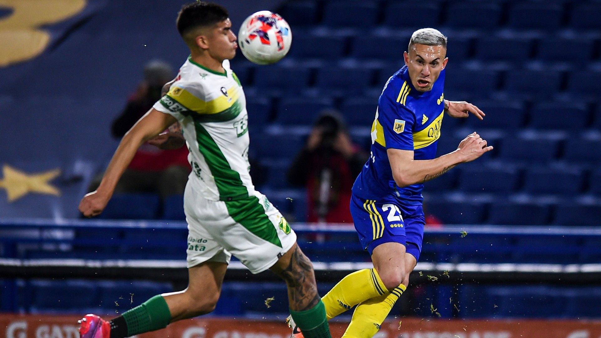 Norberto Briasco Boca Defensa y Justicia Torneo Liga Profesional 14092021