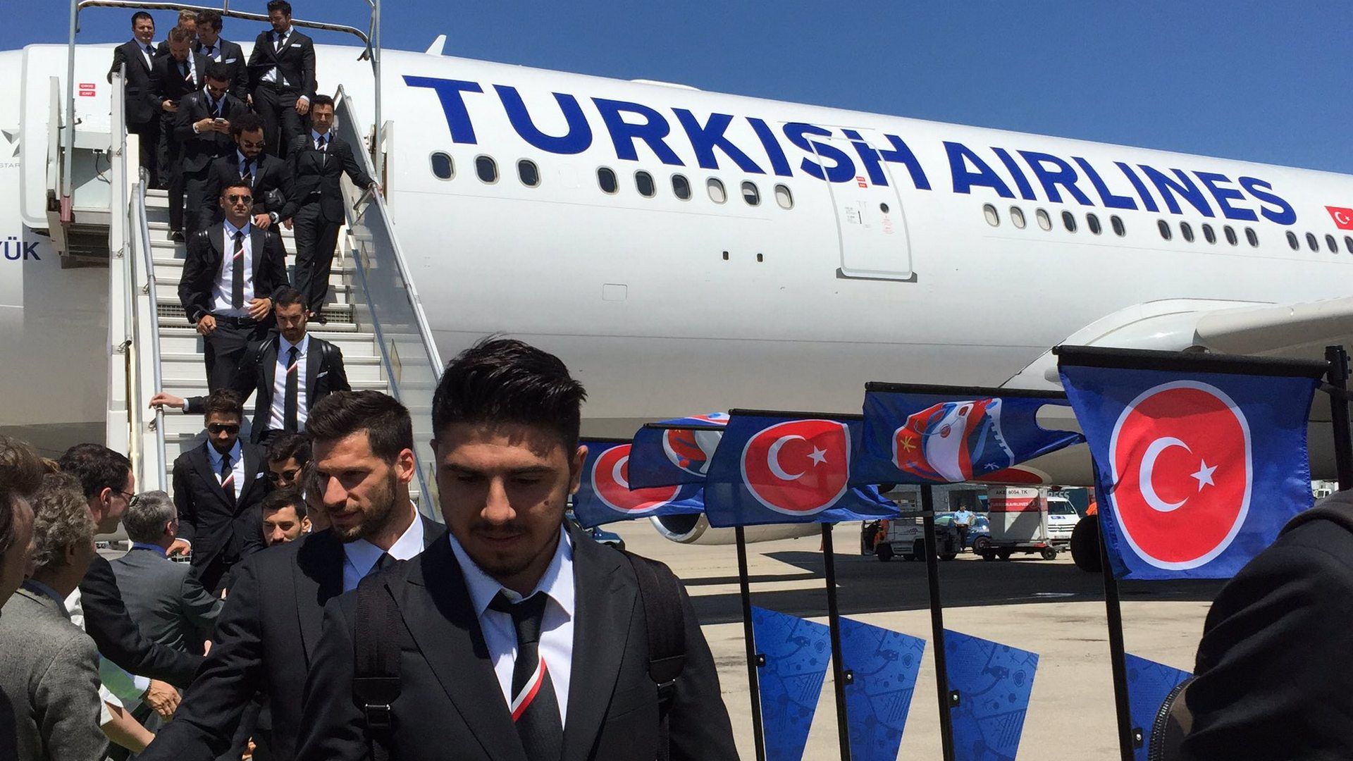 Turkey arrive France
