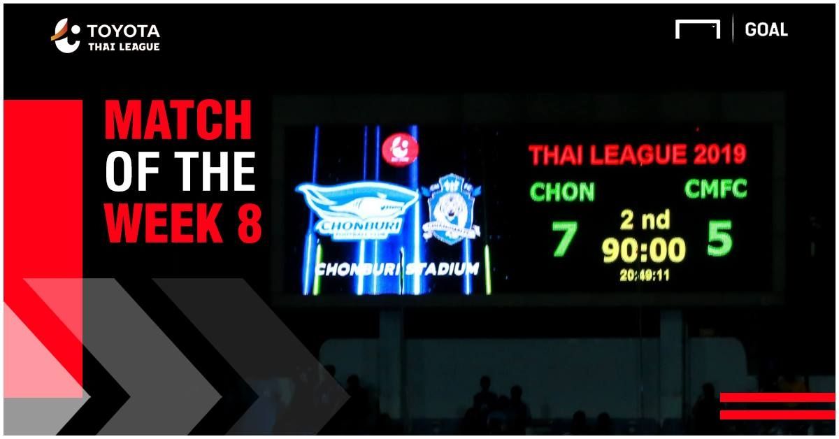 Toyota Thai League Match of The Week 8 : ชลบุรี 7-5 เชียงใหม่ เอฟซี