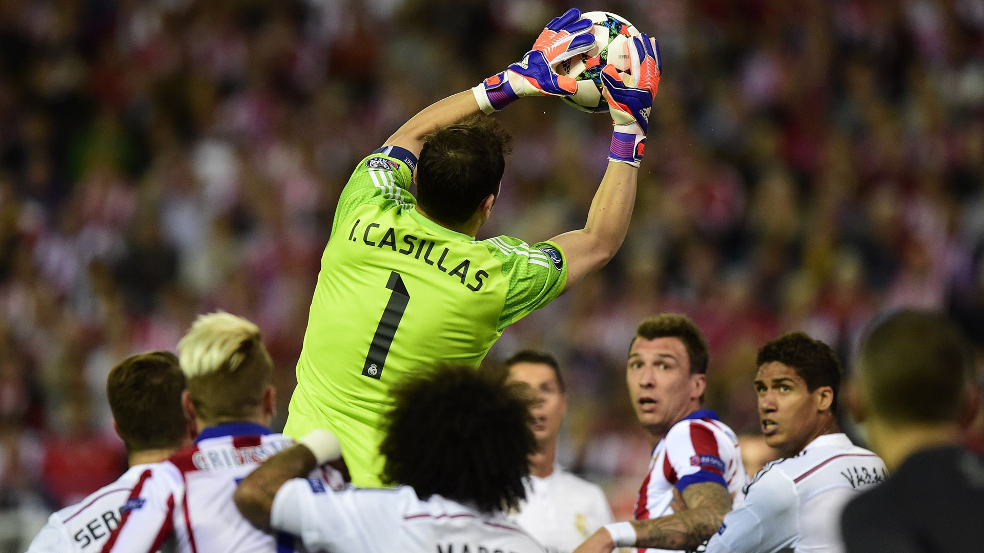 Iker Casillas Atletico Madrid Real Madrid Champions League 14042015
