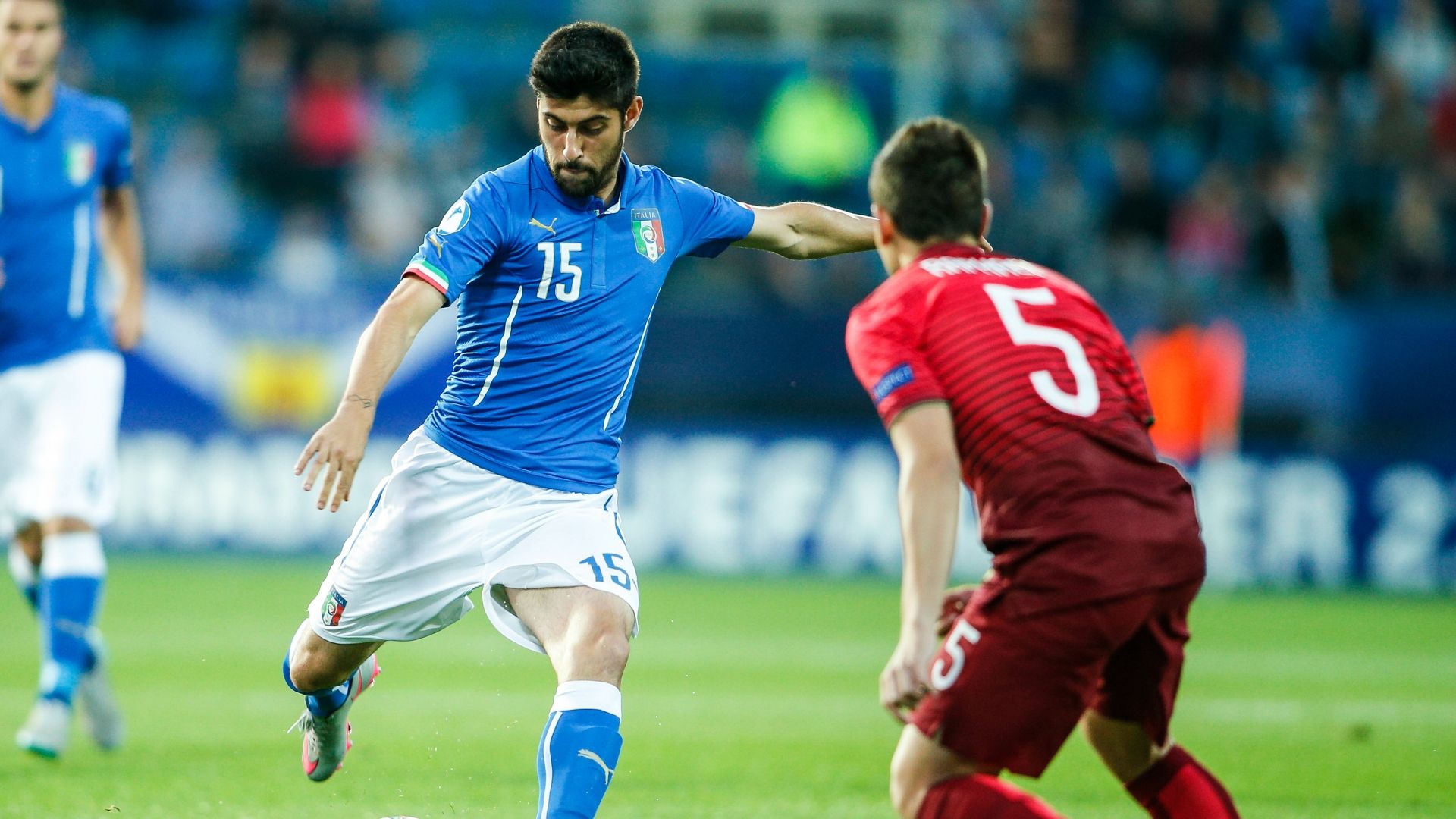 Marco Benassi Italy Portugal U21 Championship 210615