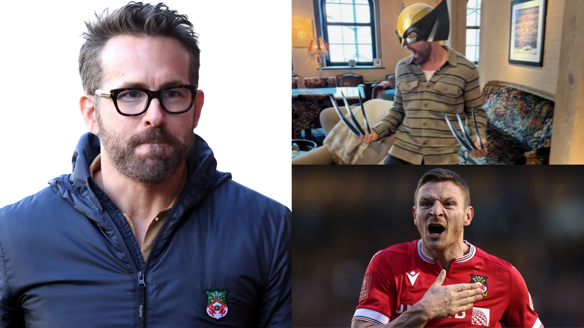 Ryan Reynolds FA Cup Wrexham