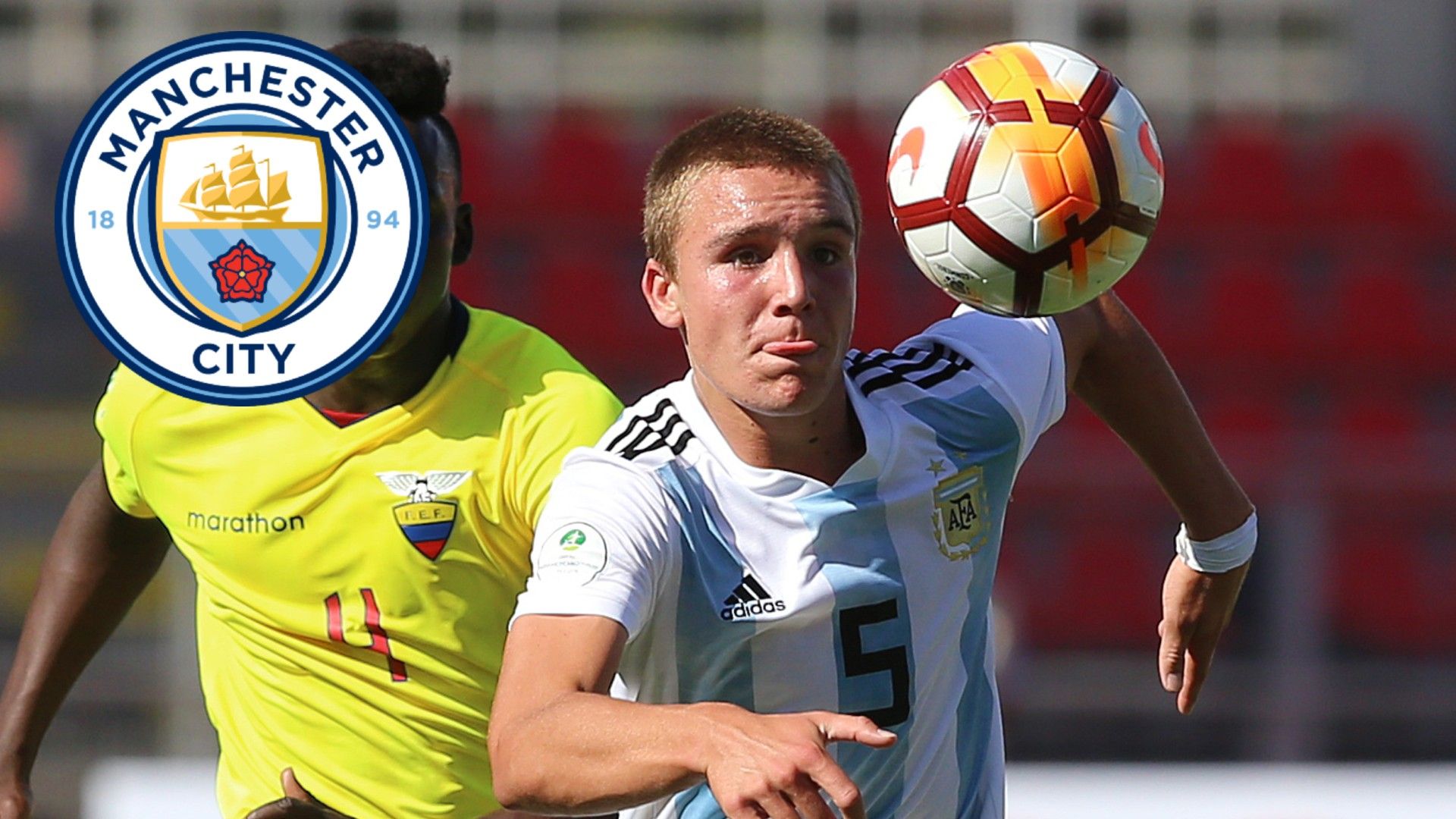 Pedro de la Vega Lanus Argentina Manchester City 101219