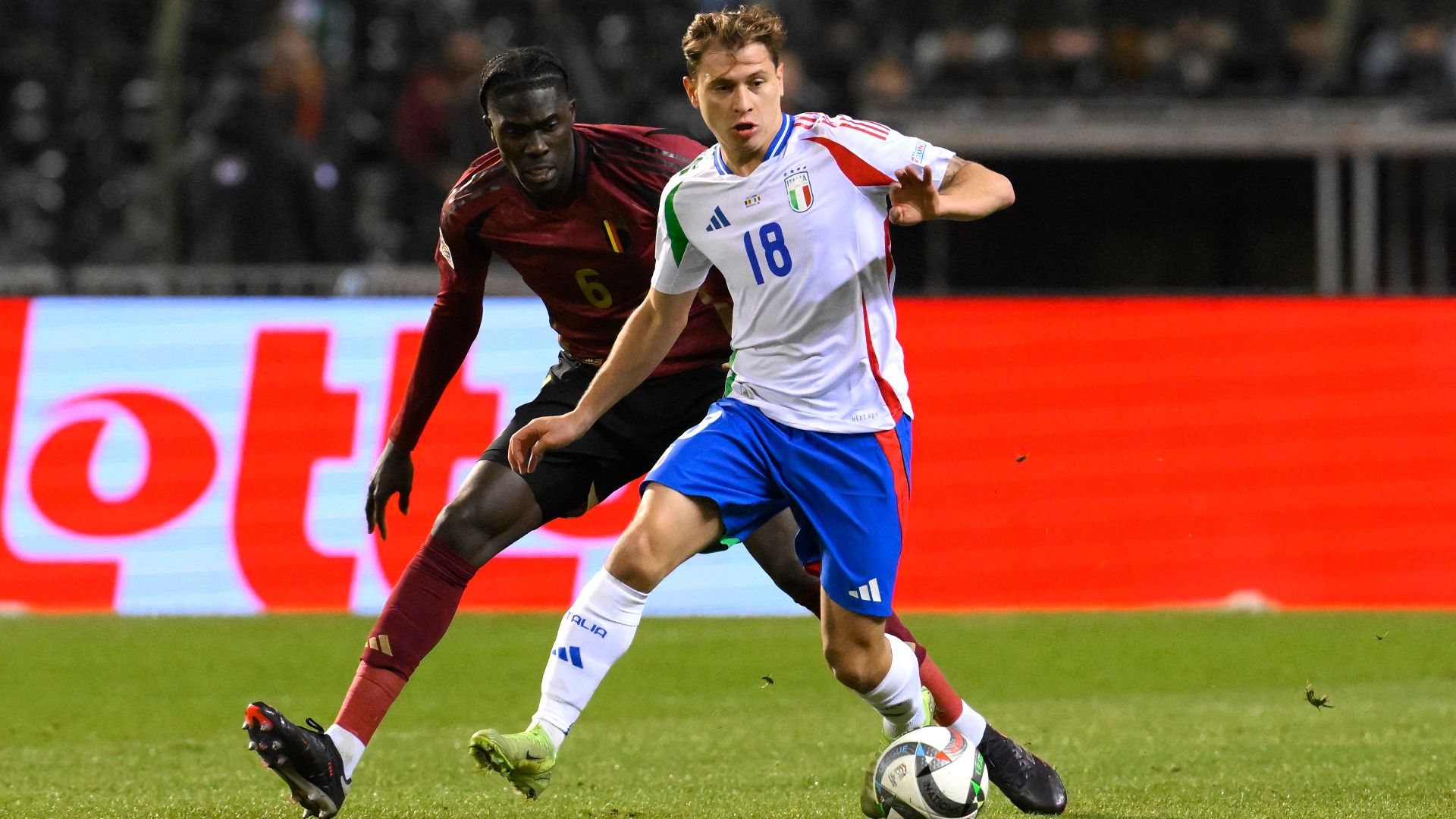 Barella Belgio Italia