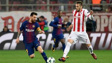 Messi Piräus Barcelona 10312017