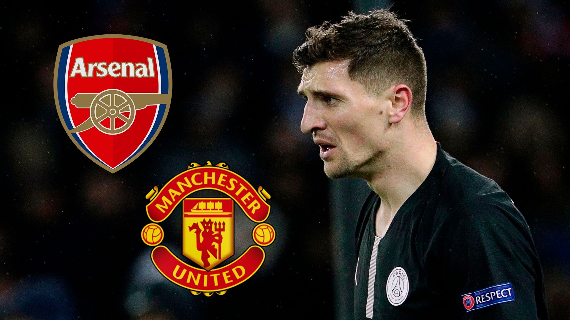 Thomas Meunier PSG Arsenal Man Utd