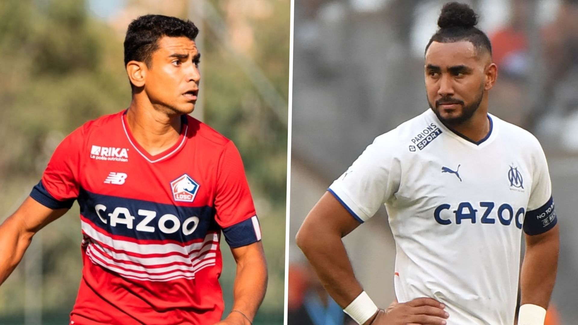 Lille LOSC OM Marseille Sponsor Cazoo