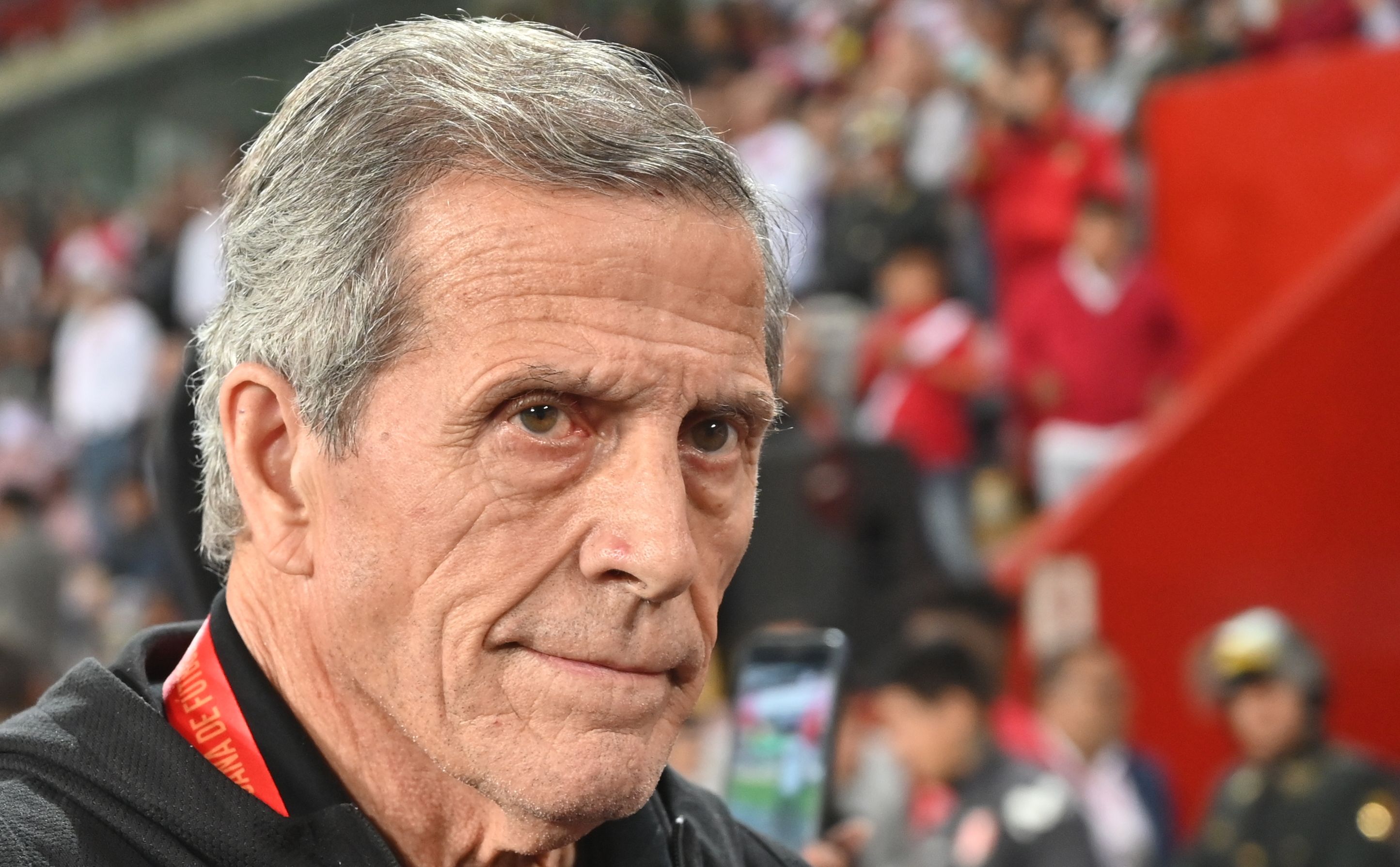 Oscar Tabarez Uruguay Coach