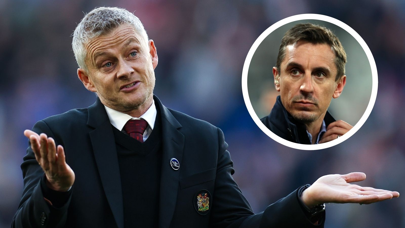 Ole Gunnar Solskjaer, Gary Neville