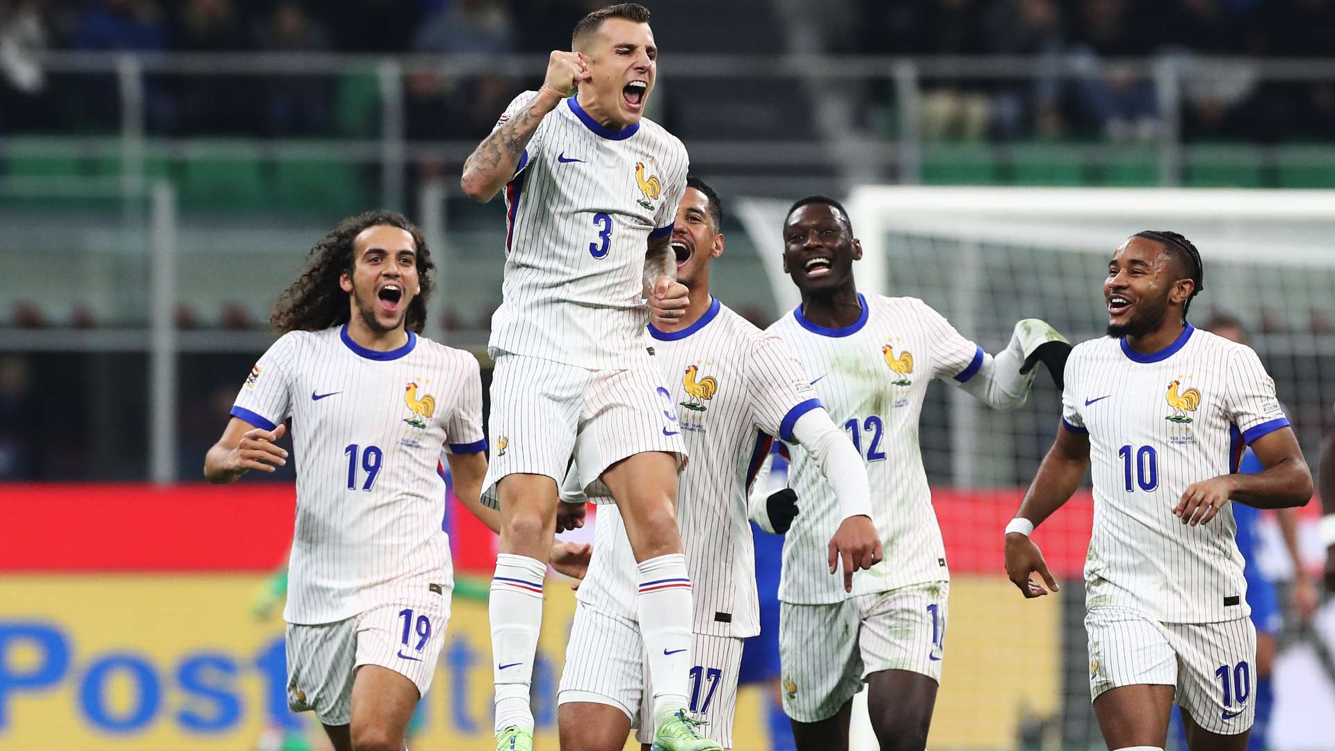 Lucas Digne Italy France Nations League 17112024