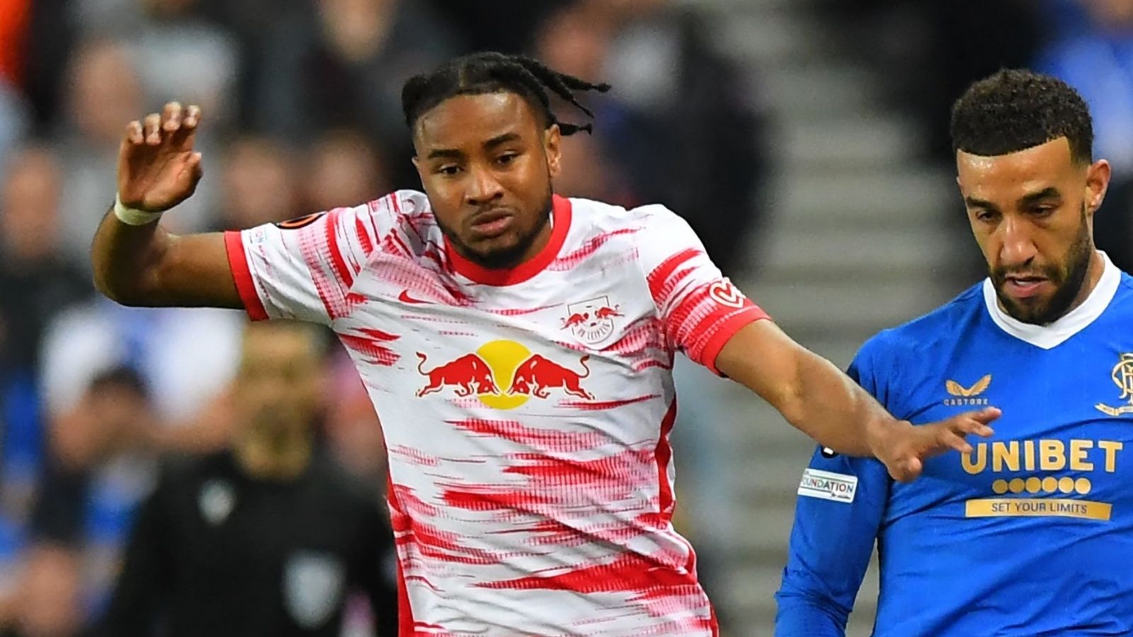 Christopher Nkunku RB Leipzig Glasgow Rangers