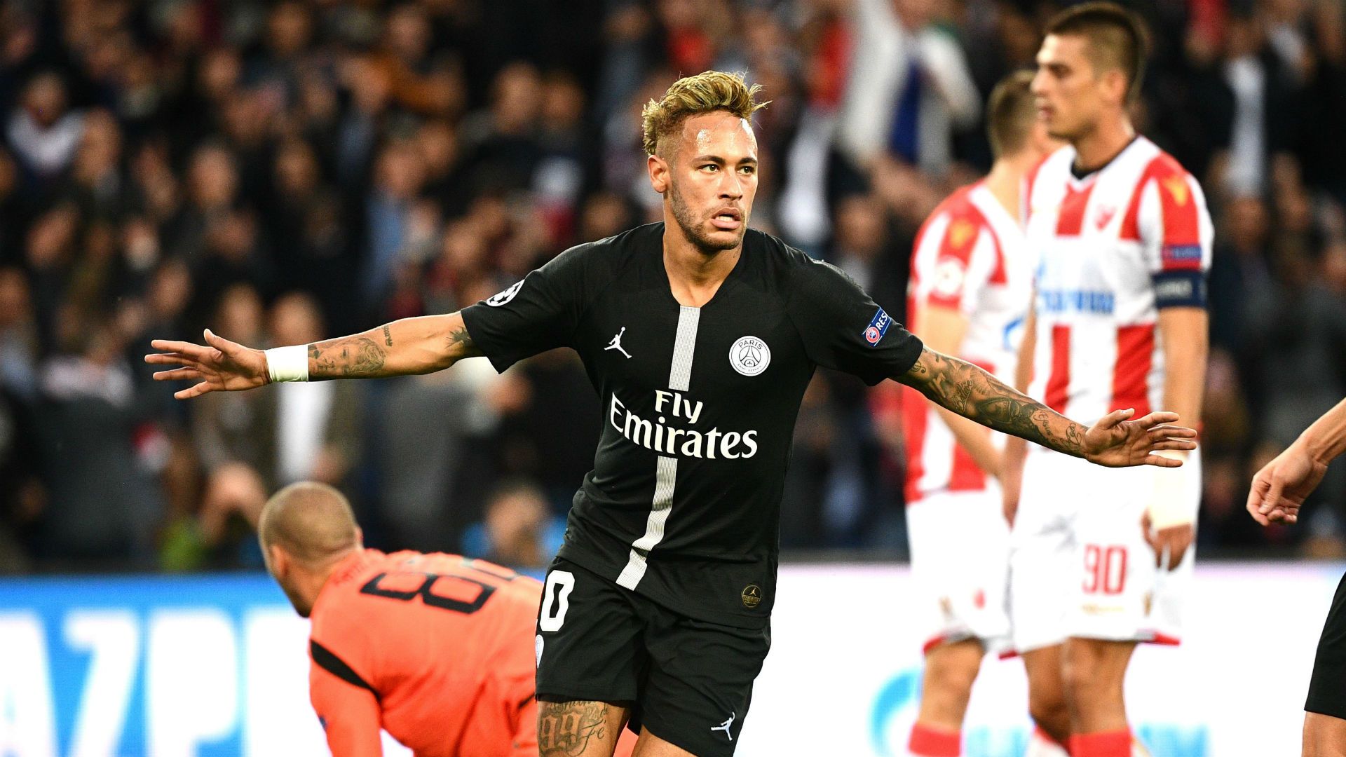 Neymar PSG Red Star Belgrad UEFA Champions League 03102018