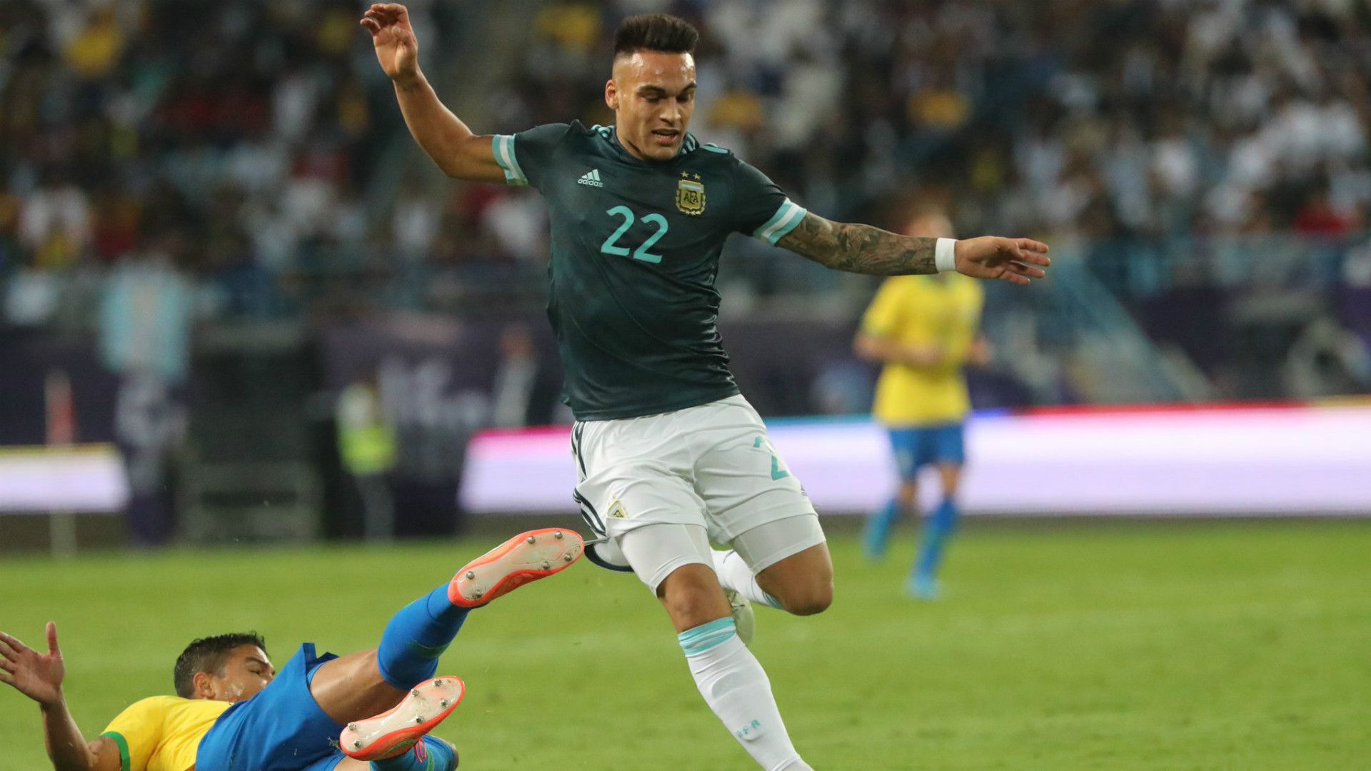 Lautaro Martinez Argentina Brazil Friendly 15112019