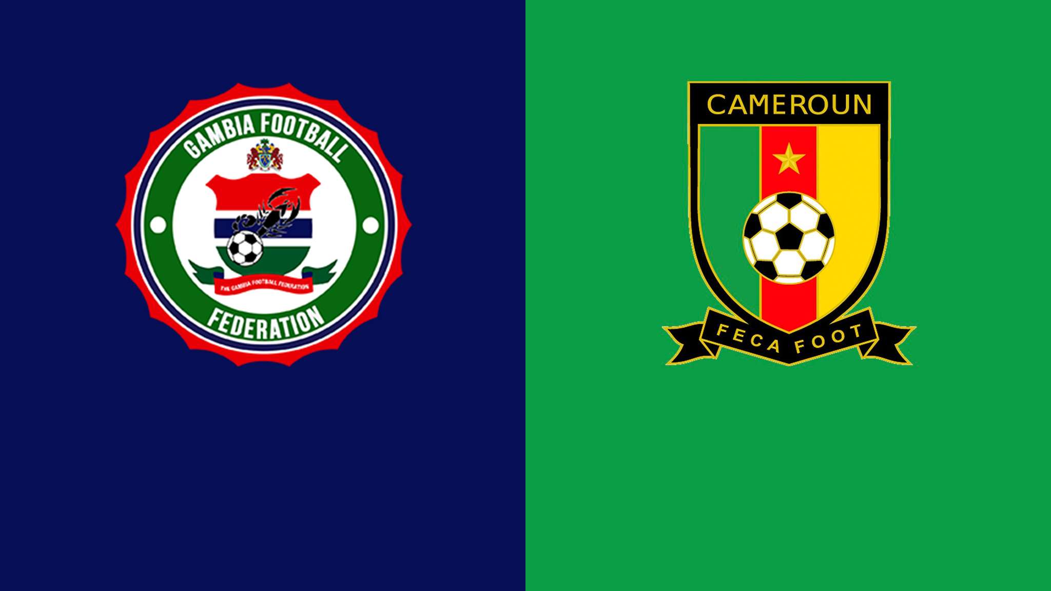Gambia vs. Camerún