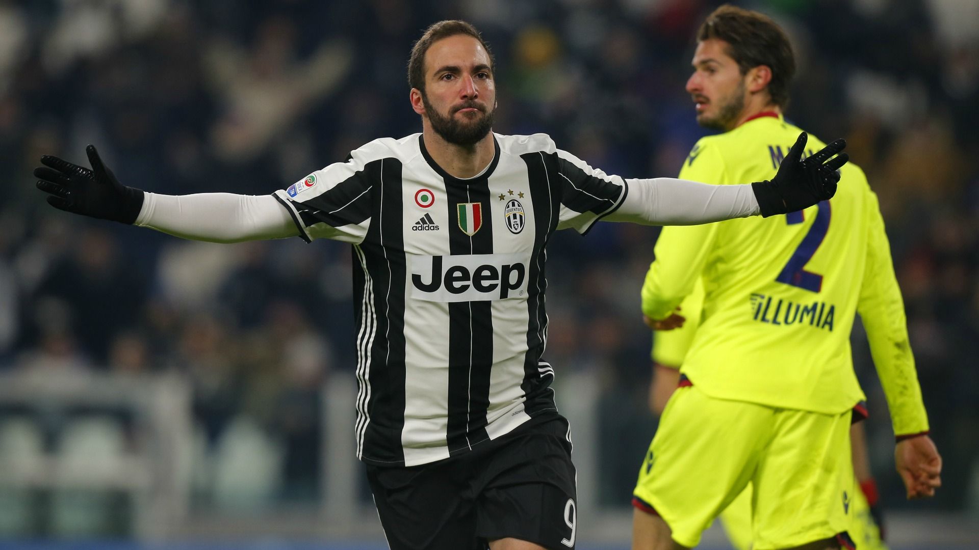 Gonzalo Higuain Juventus Bologna