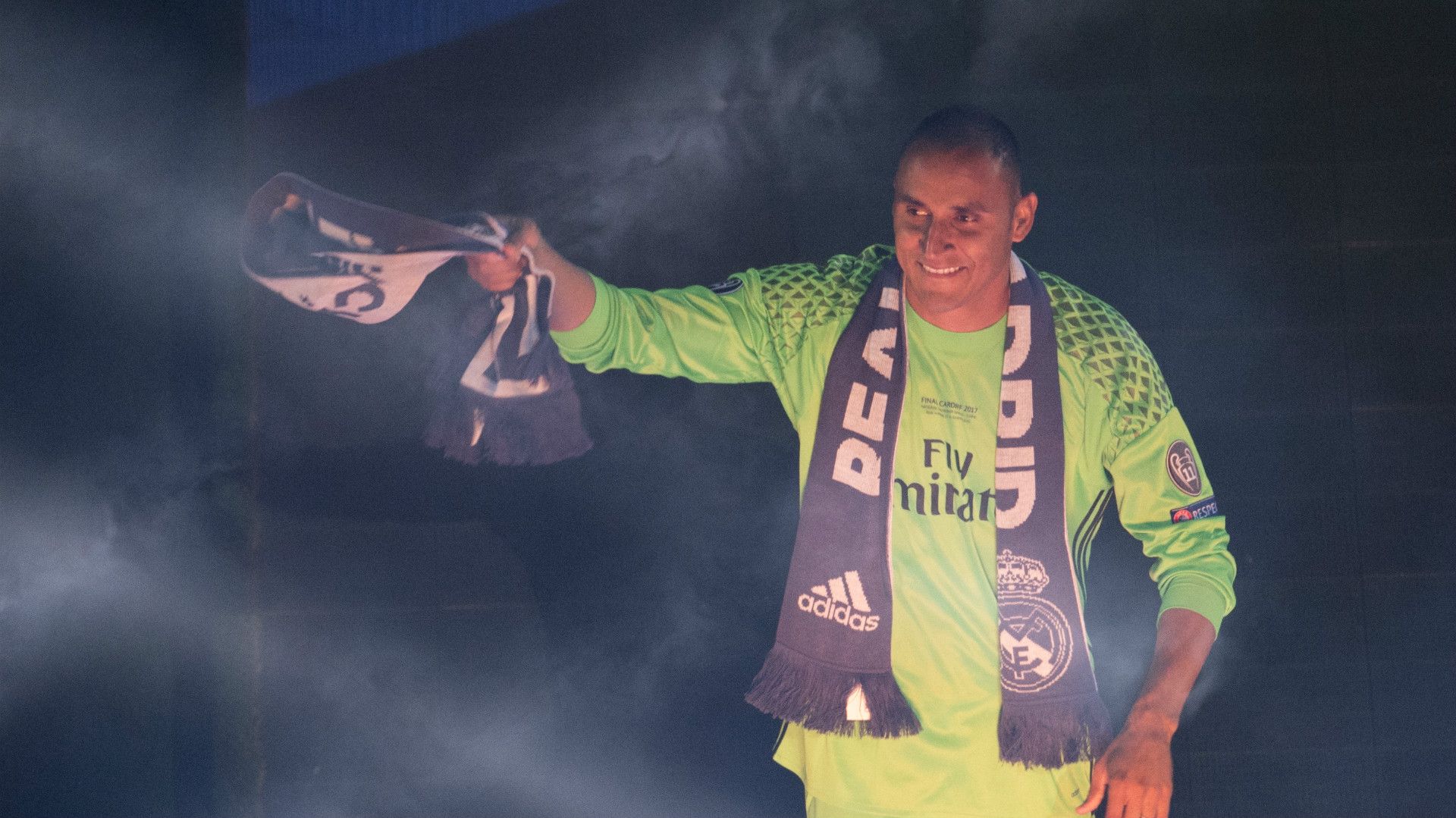 Keylor Navas Real Madrid celebration