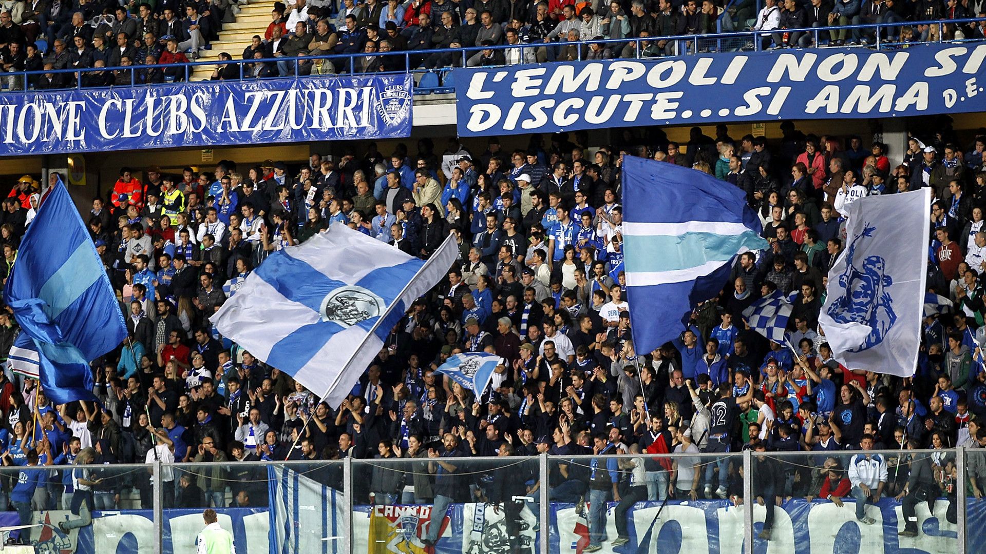 Empoli fans, Empoli, Juventus, Serie A, 01112014