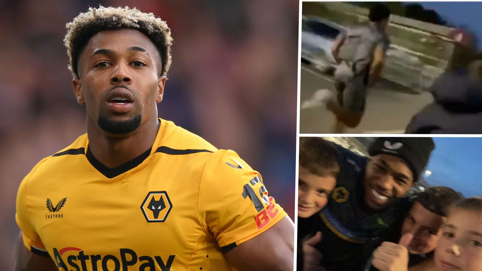 Adama Traore Wolverhampton Twitter