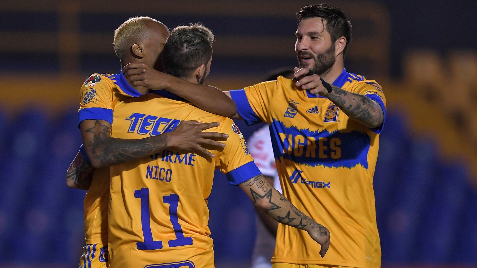 Tigres André-Pierre Gignac Luis Quiñones Diente López
