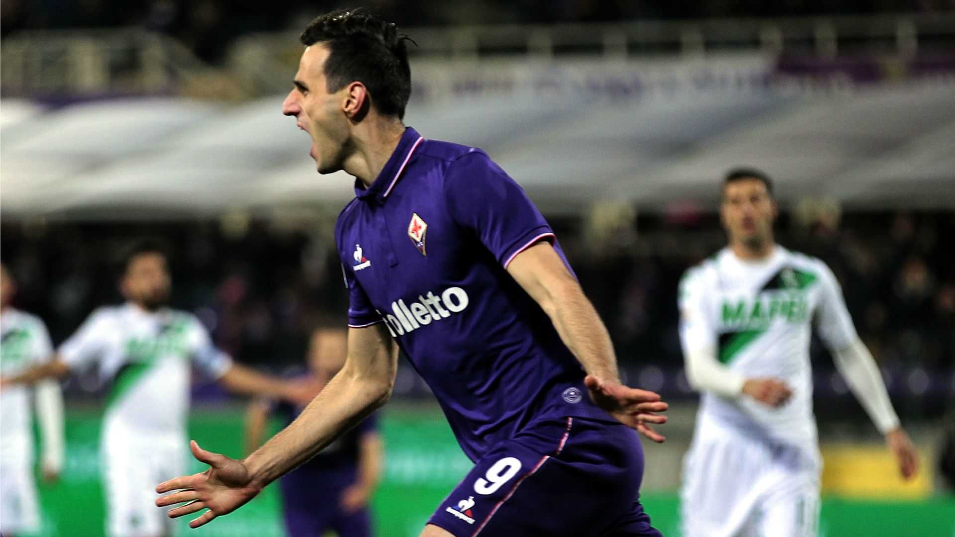 Kalinic Fiorentina Sassuolo Serie A