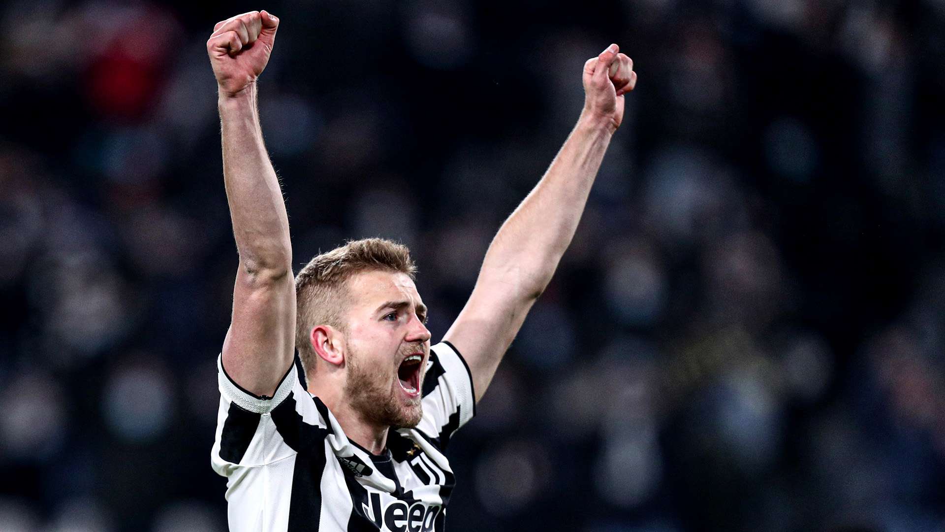Matthijs de Ligt Juventus celebrate 2021-22