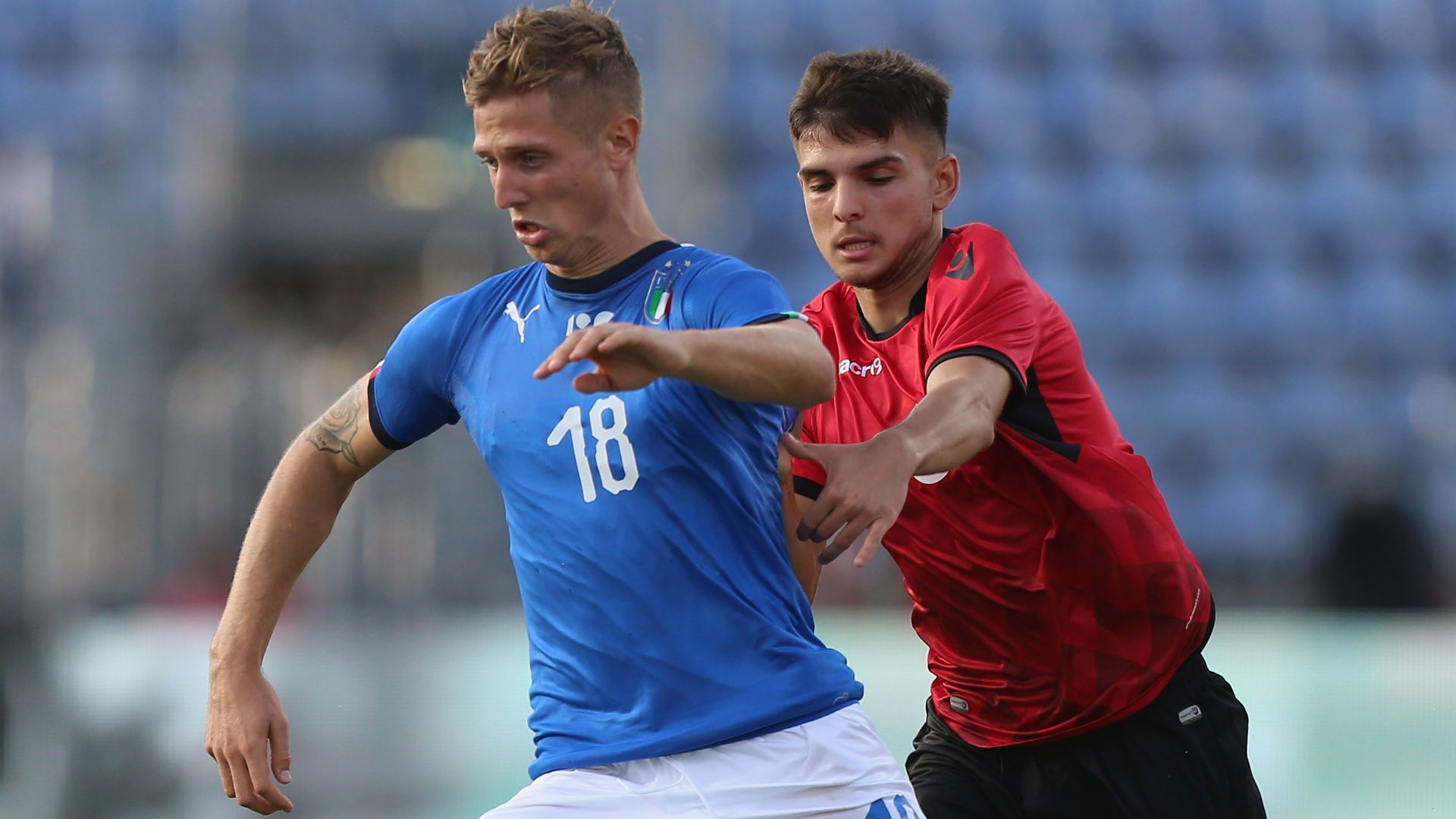 Luca Vido Italy Albania Under 21