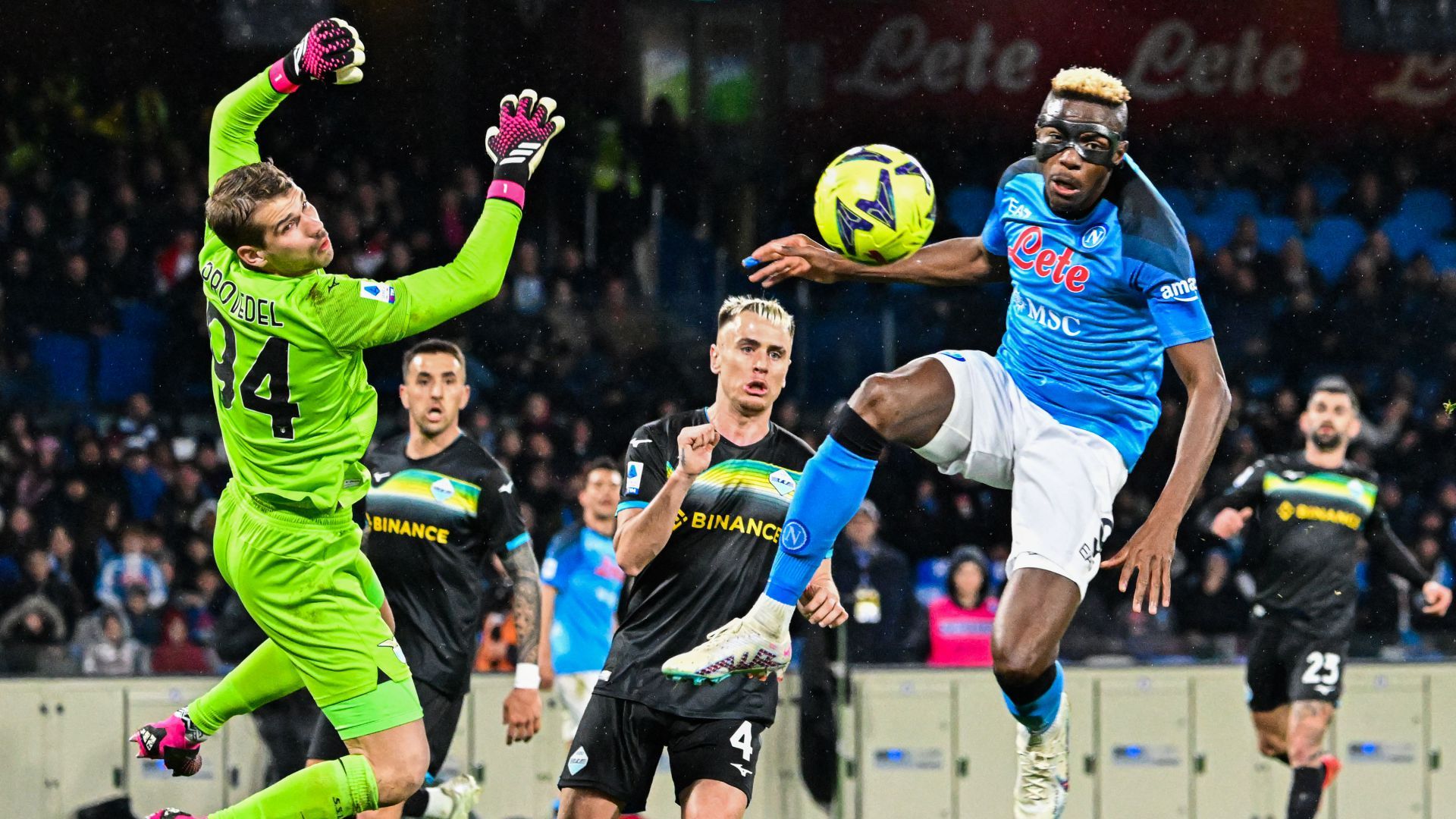 Victor Osimhen Napoli Lazio Serie A