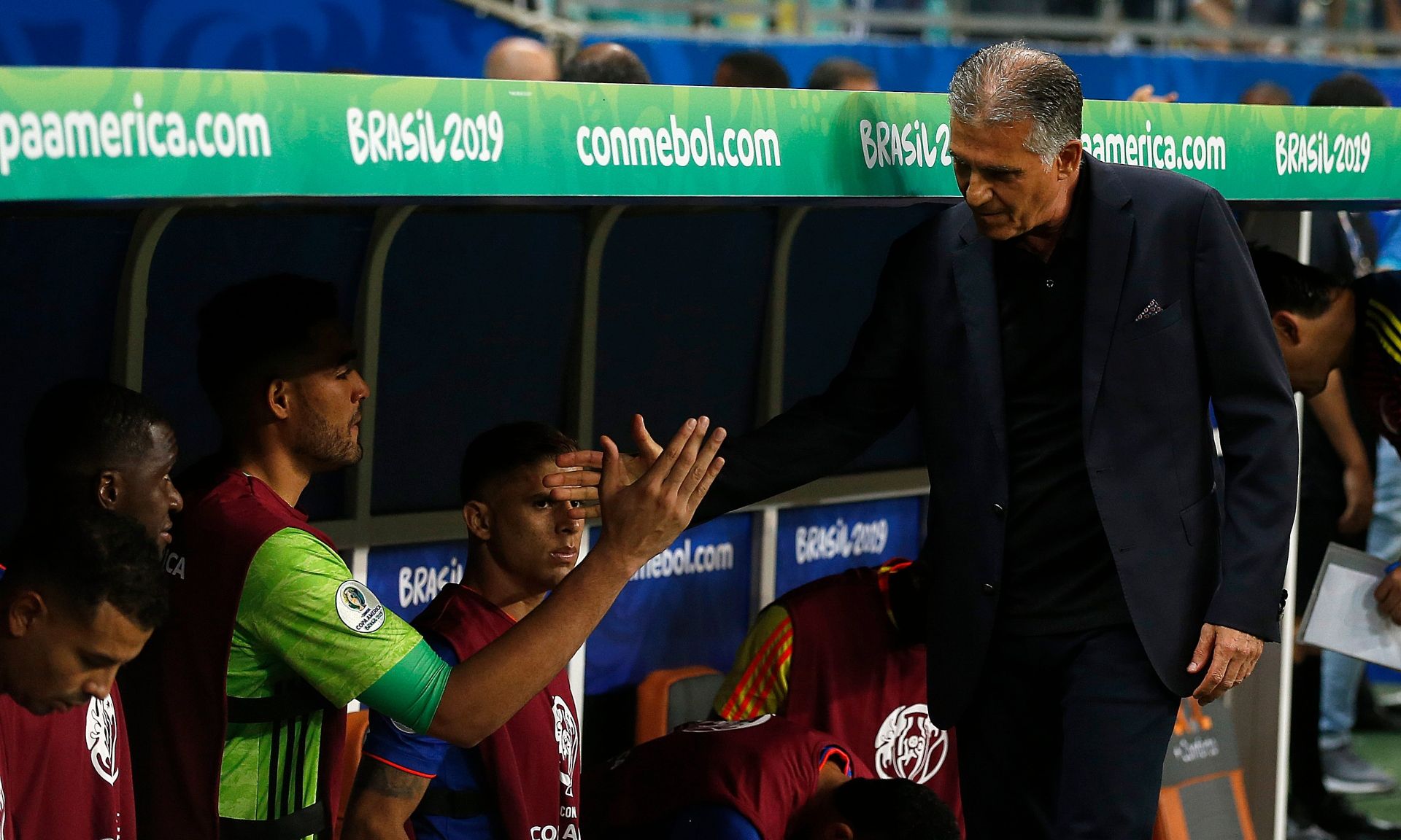 Banco Colombia Carlos Queiroz Copa América 2019