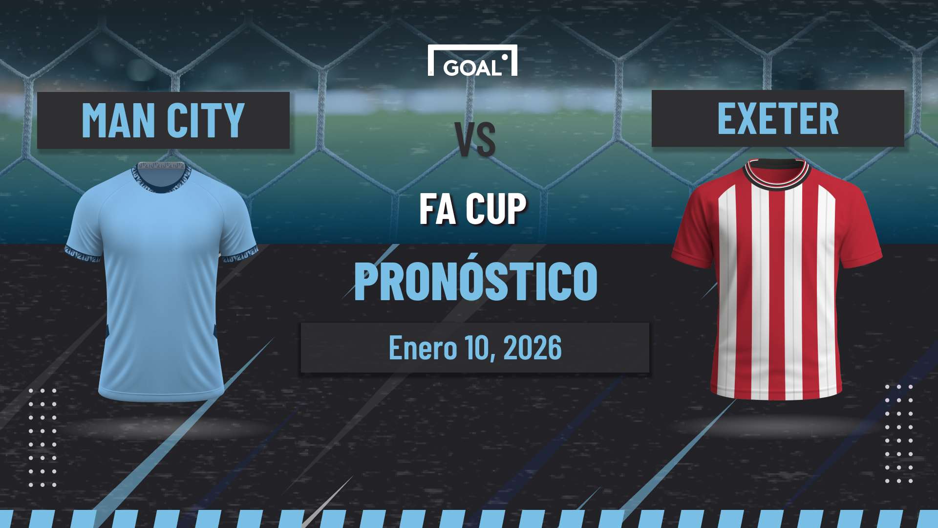 Manchester City vs Exeter Pronóstico y Apuestas FA Cup | 10/01/26