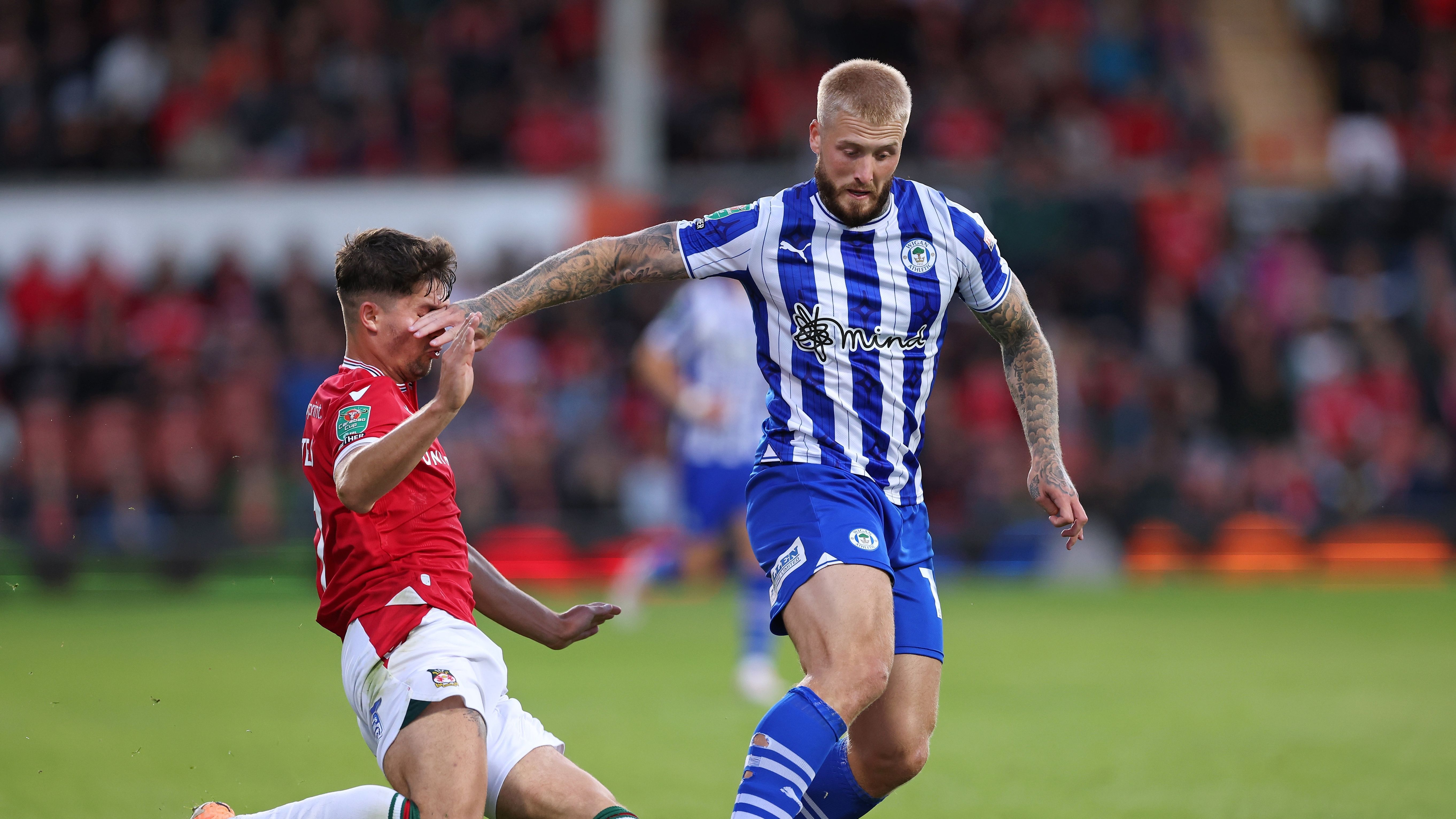 Stephen Humphrys of Wigan Athletic
