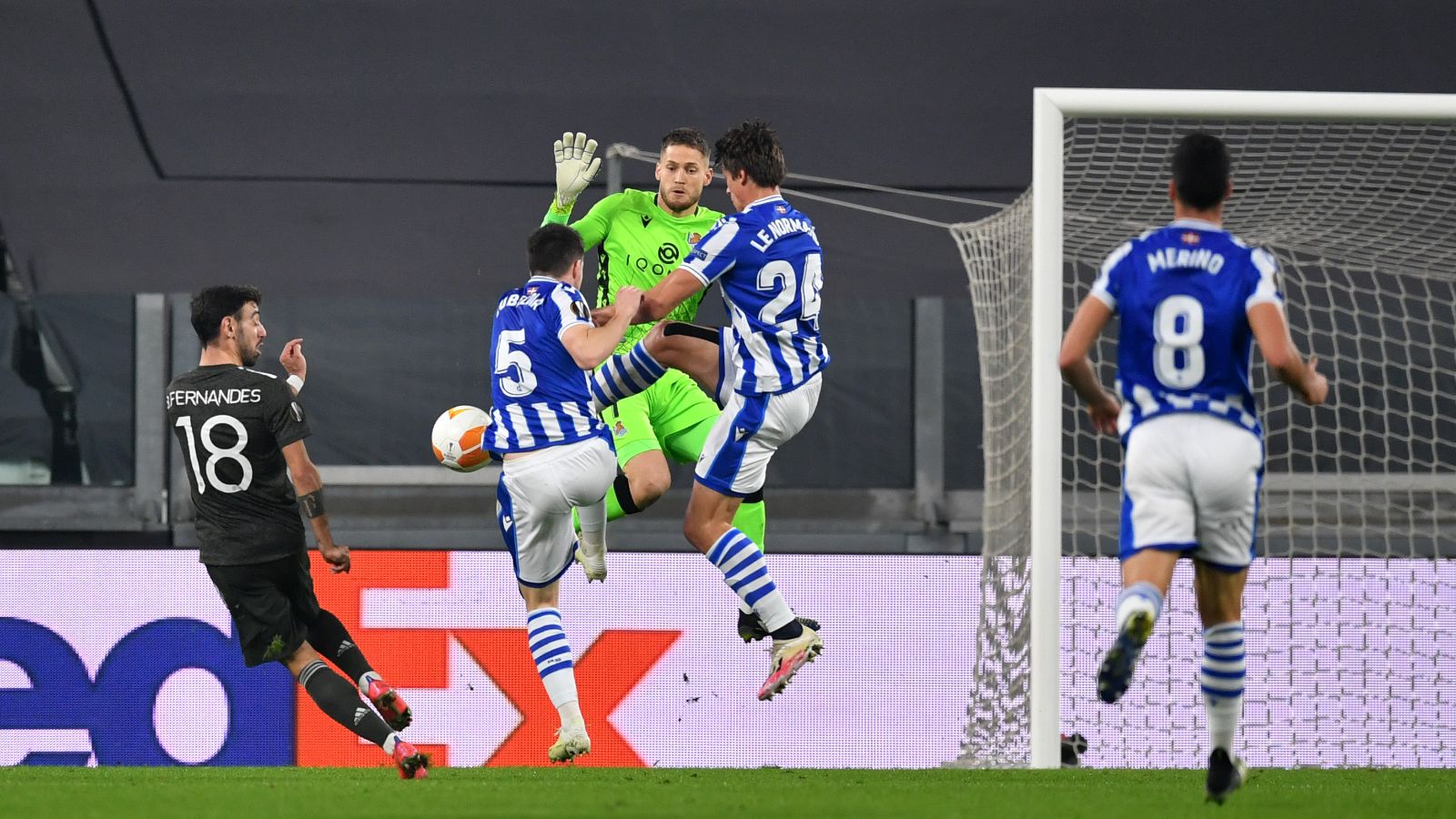 Merino Real Sociedad Manchester United Europa League