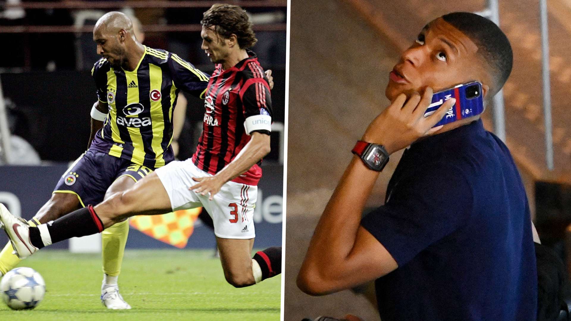 Kylian Mbappe, Nicolas Anelka GFX