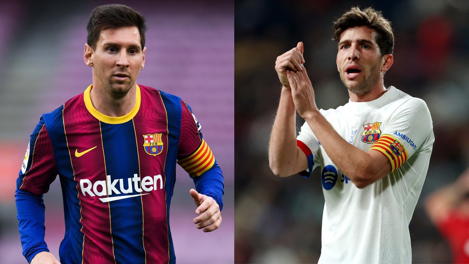 Sergi Roberto Lionel Messi