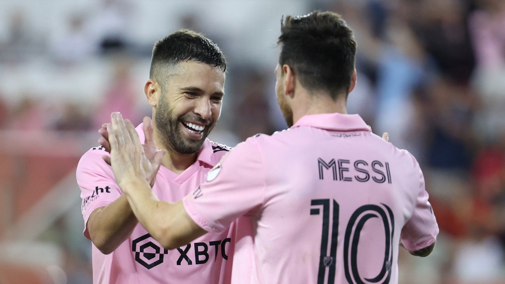 Jordi Alba Lionel Messi Inter Miami