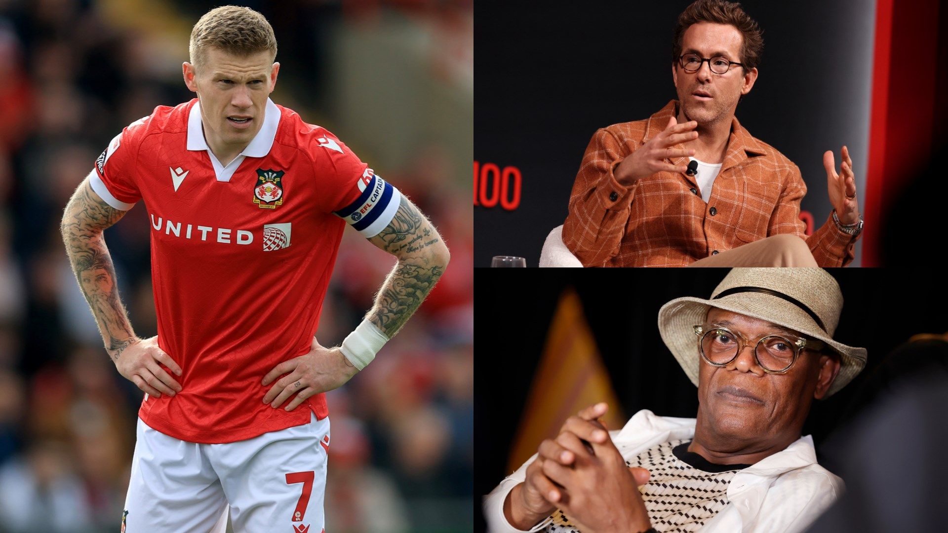 'There's a burning oven inside that guy' - Ryan Reynolds compares 'grumpy' Wrexham star James McClean to Hollywood icon Samuel L. Jackson | Goal.com UK