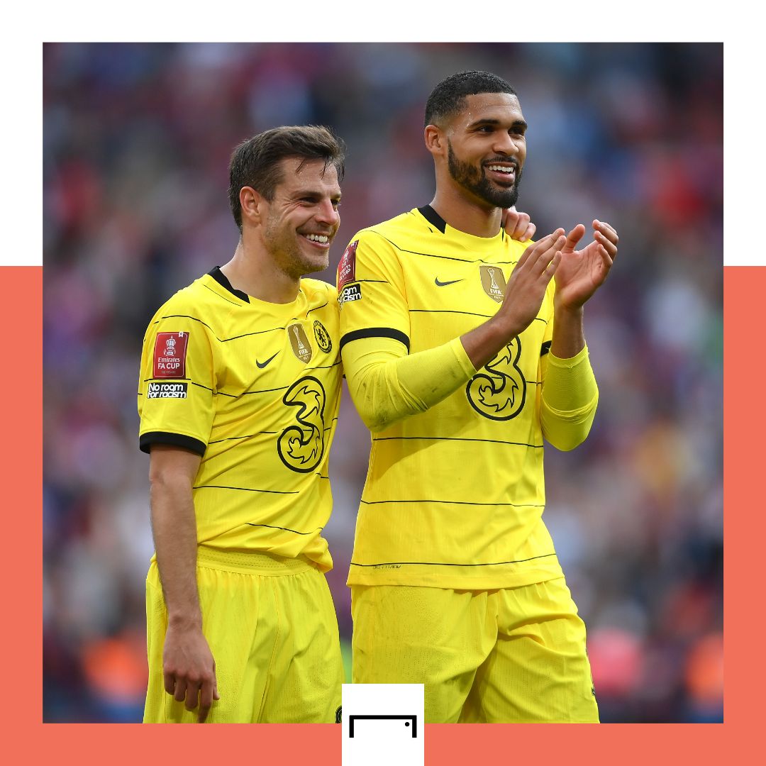 Cesar Azpilicueta and Ruben Loftus-Cheek