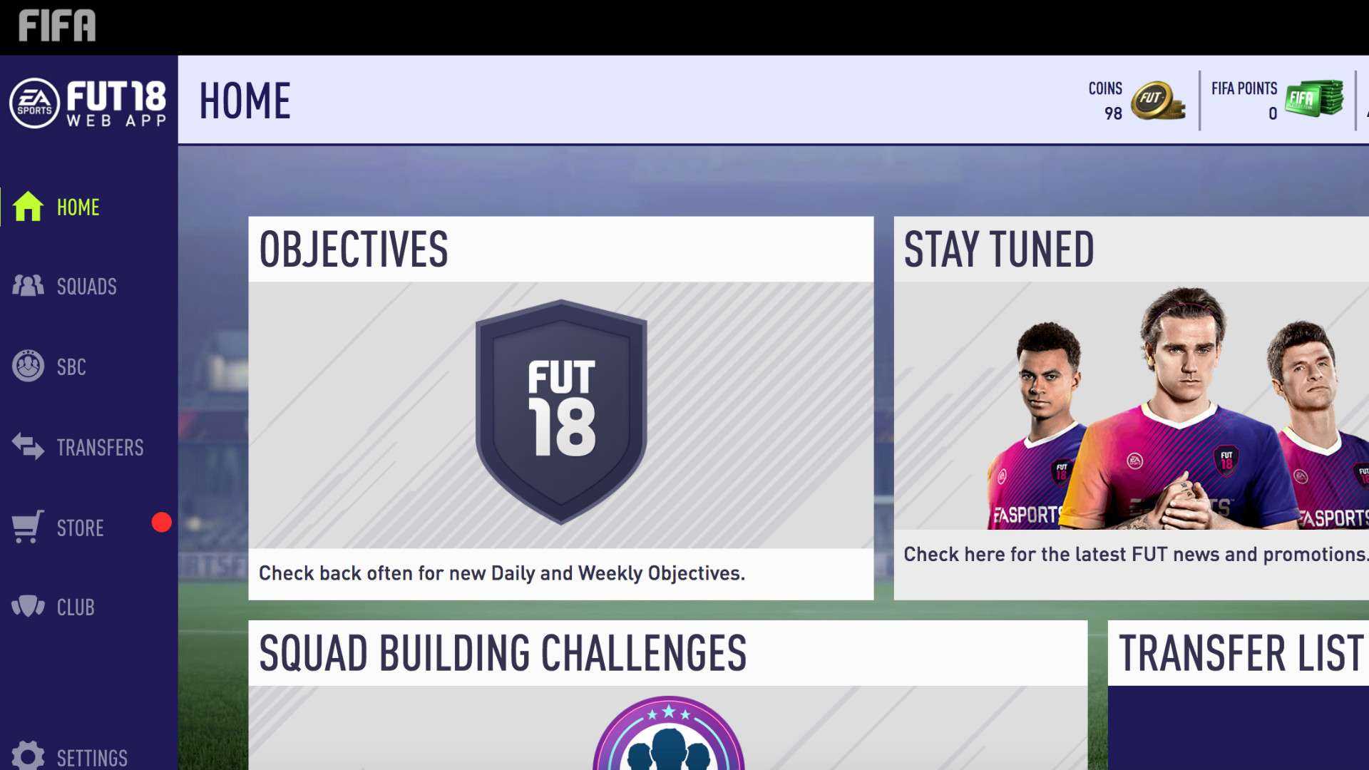 FIFA 18 UT