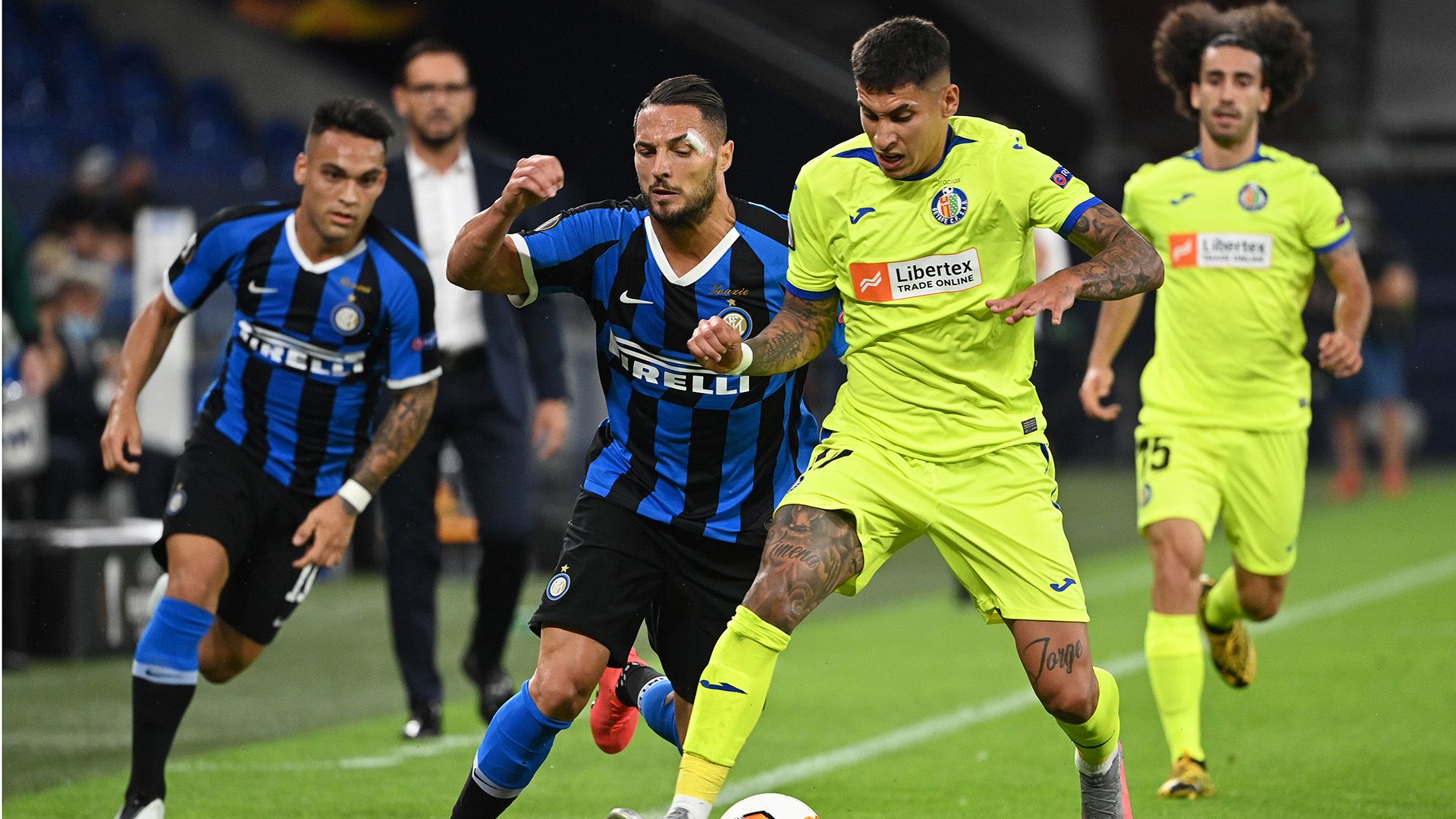 Danilo D'Ambrosio Mathias Olivera Inter Getafe