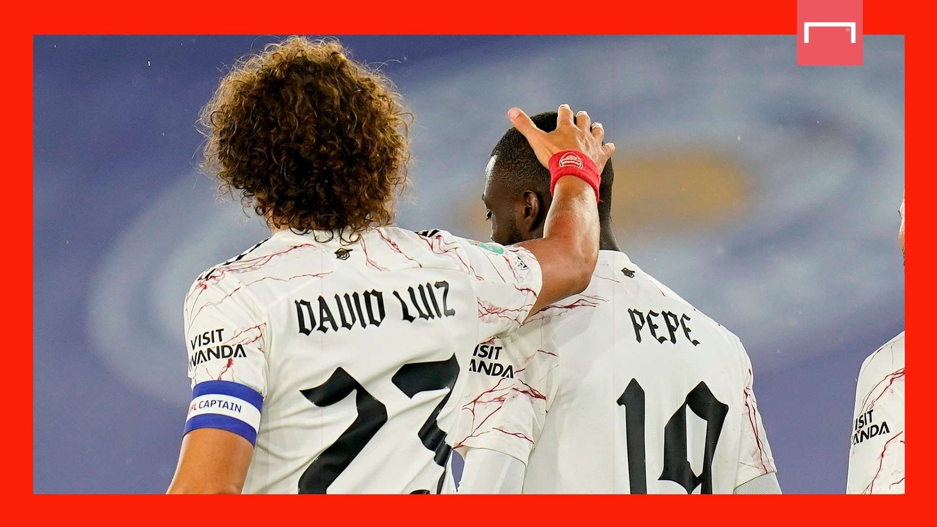 David Luiz Nicolas Pepe Arsenal GFX