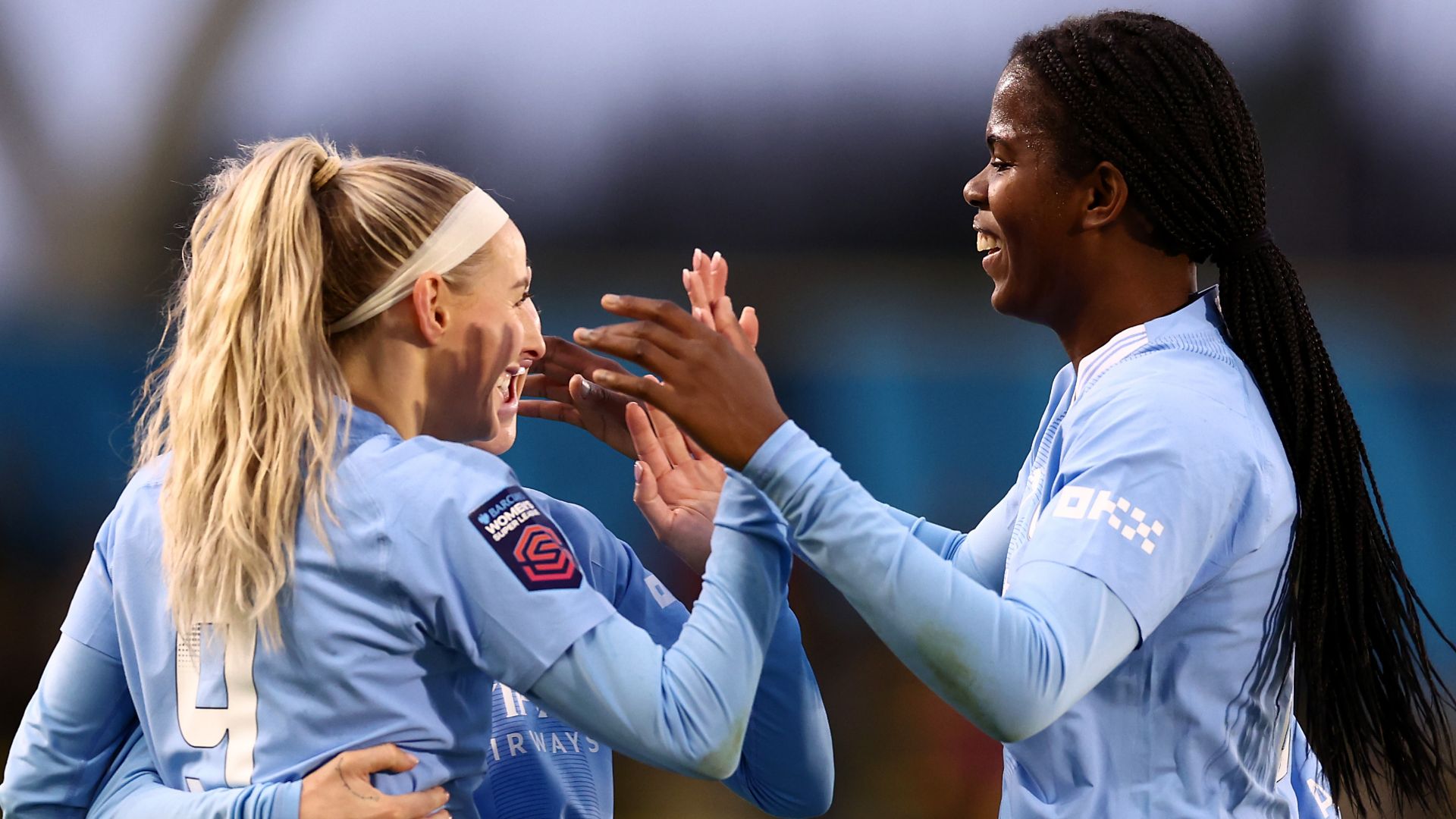 Chloe Kelly Bunny Shaw Manchester City WSL 2023-24