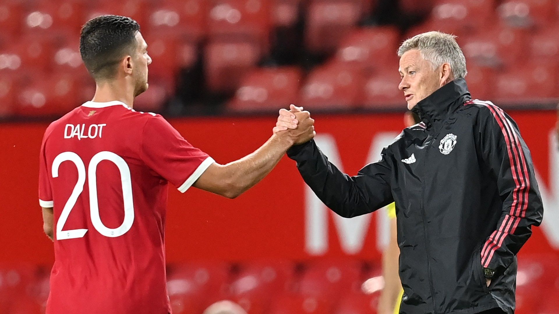 Diogo Dalot Ole Gunnar Solskjaer Man Utd 2021-22