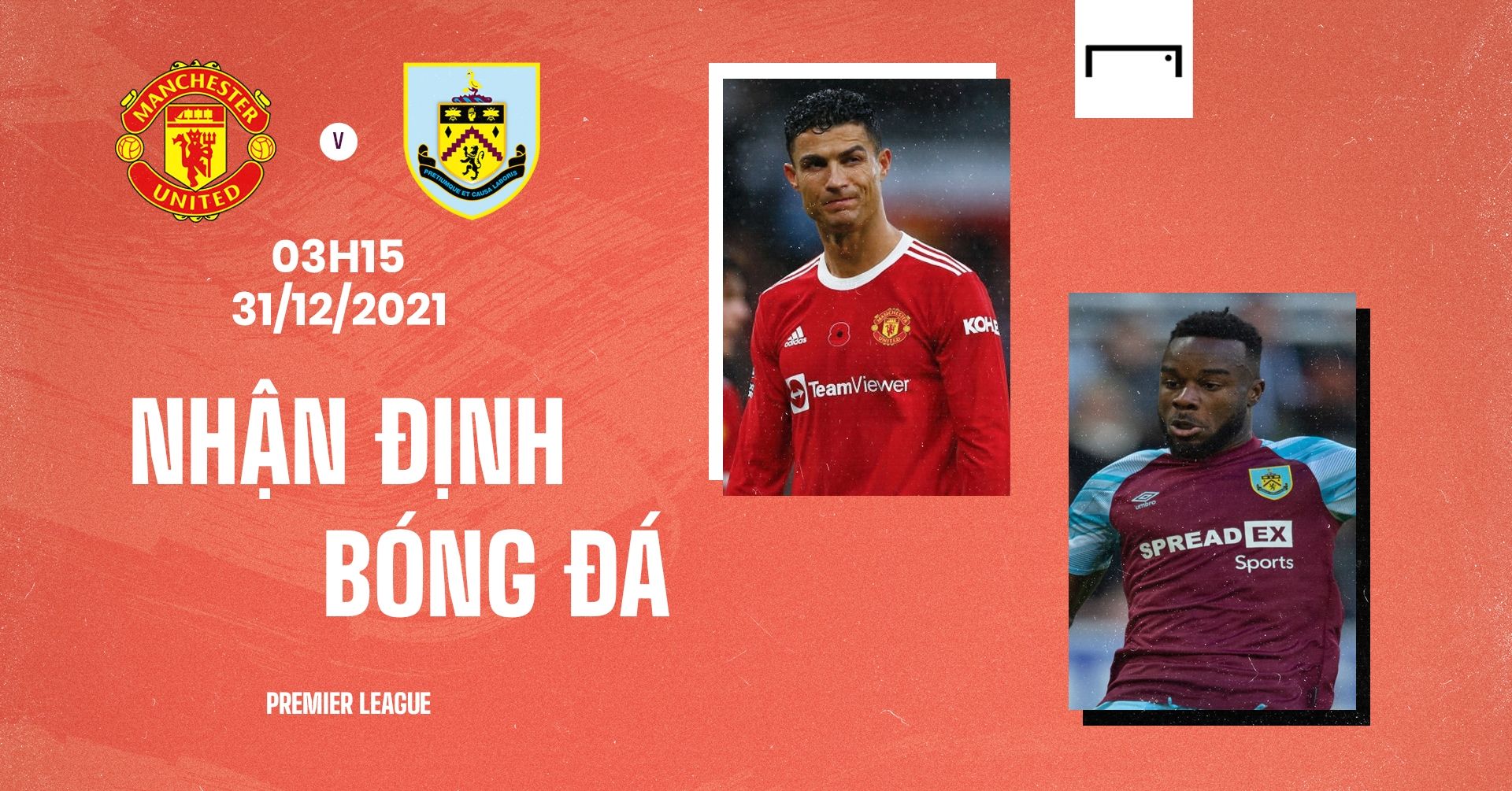 Preview Manchester United vs Burnley Premier League 2021/22 GFX