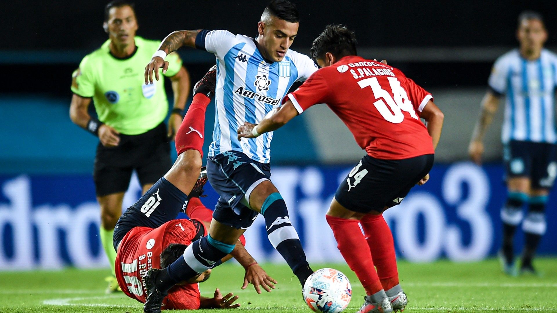 Leonel Miranda Sebastian Palacios Racing Independiente Copa Liga Profesional 10042021