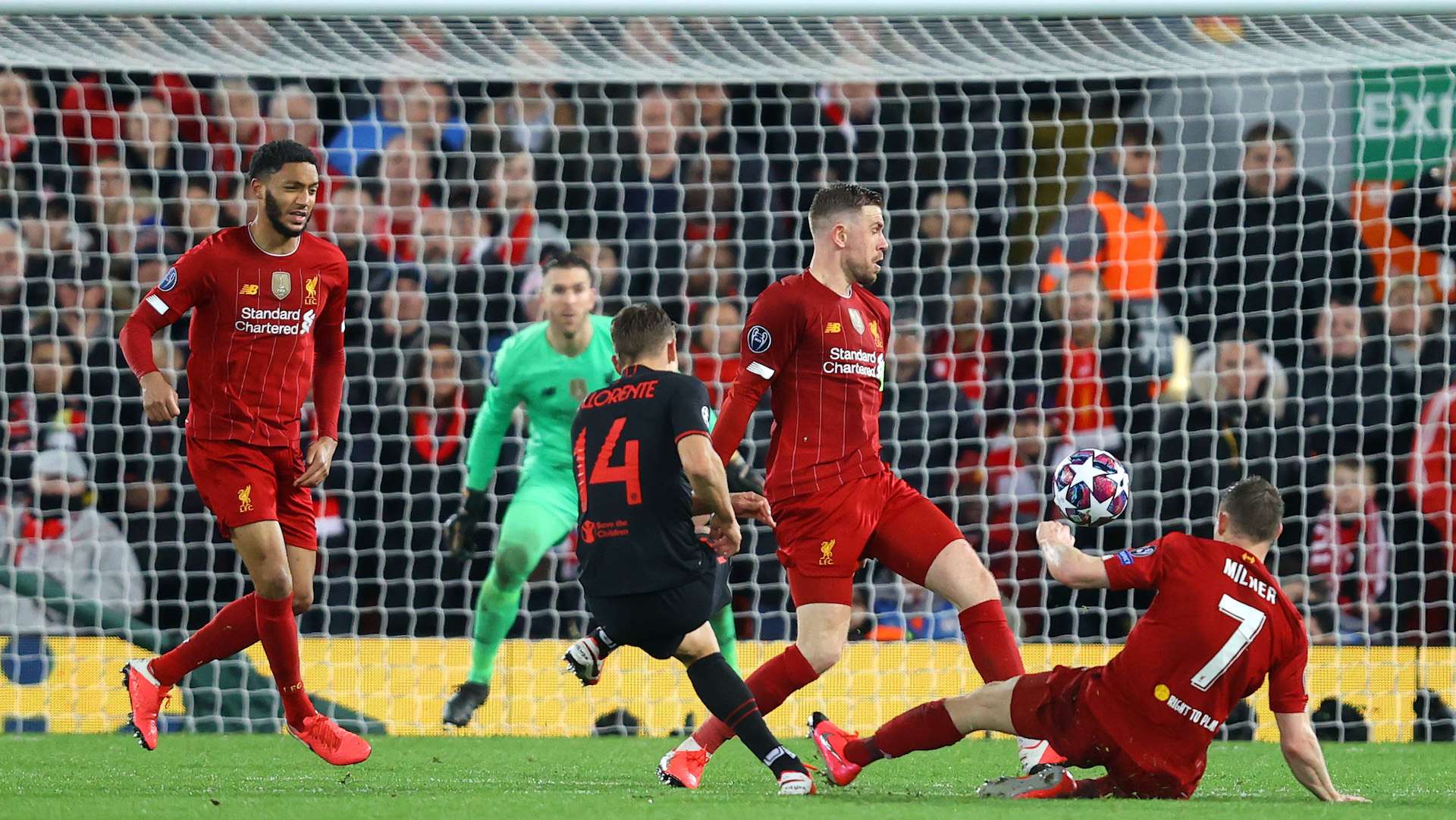 Marcos Llorente Liverpool Atletico Madrid UEFA Champions League